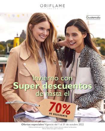 Folleto actual Oriflame - 1.10.2022 - 31.10.2022.
