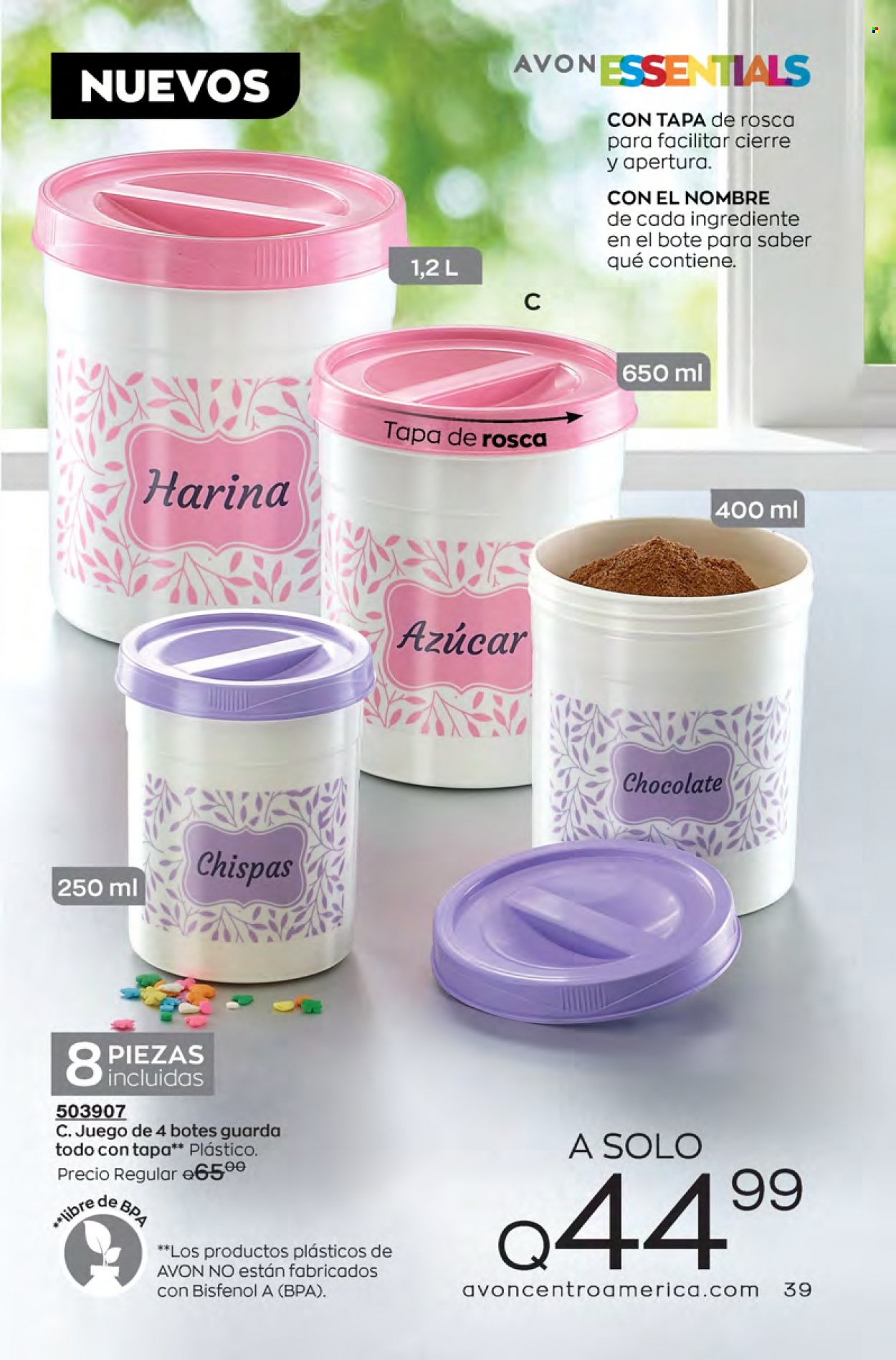 Catálogo Avon. Página 39