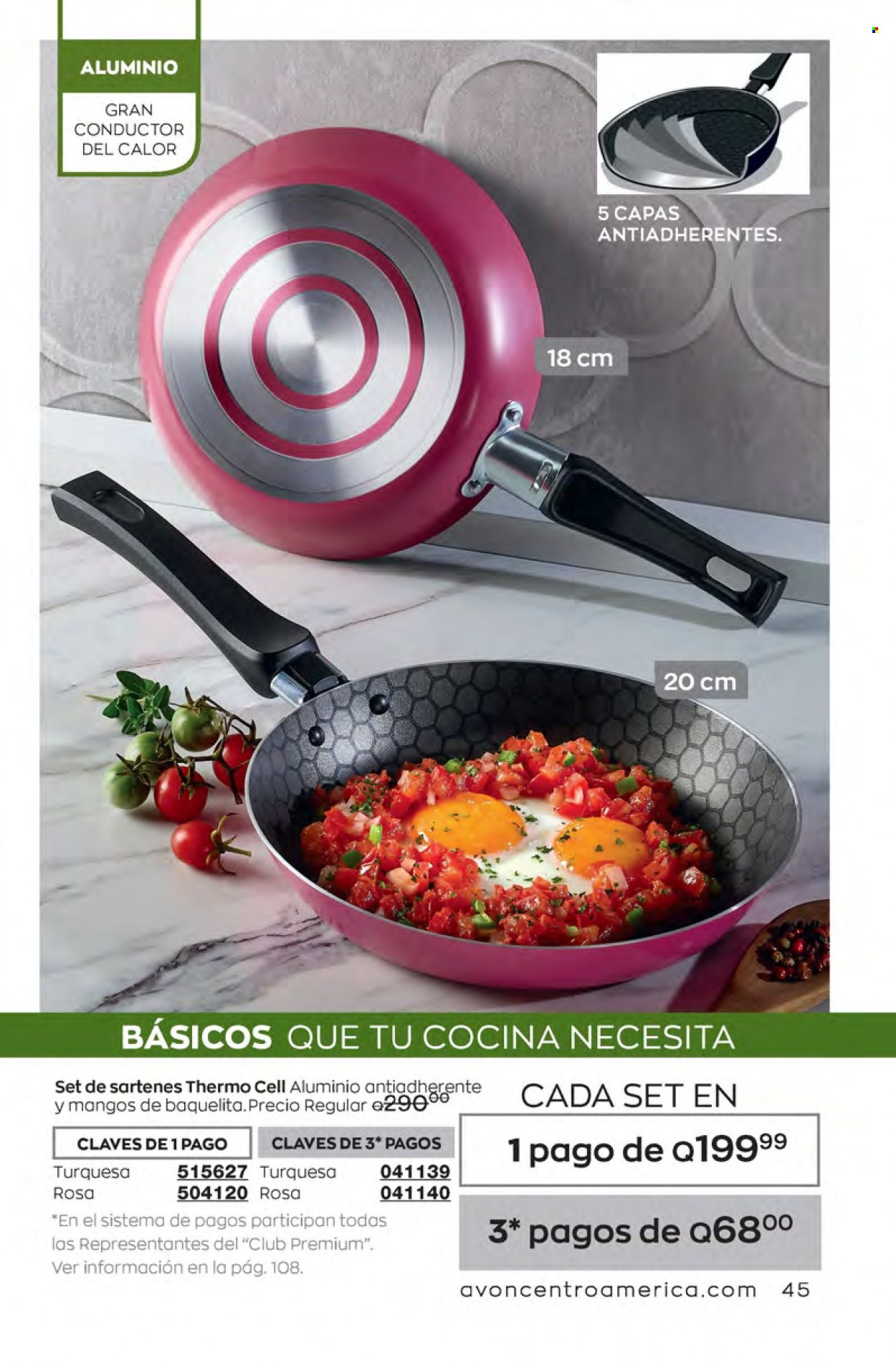 Catálogo Avon. Página 45