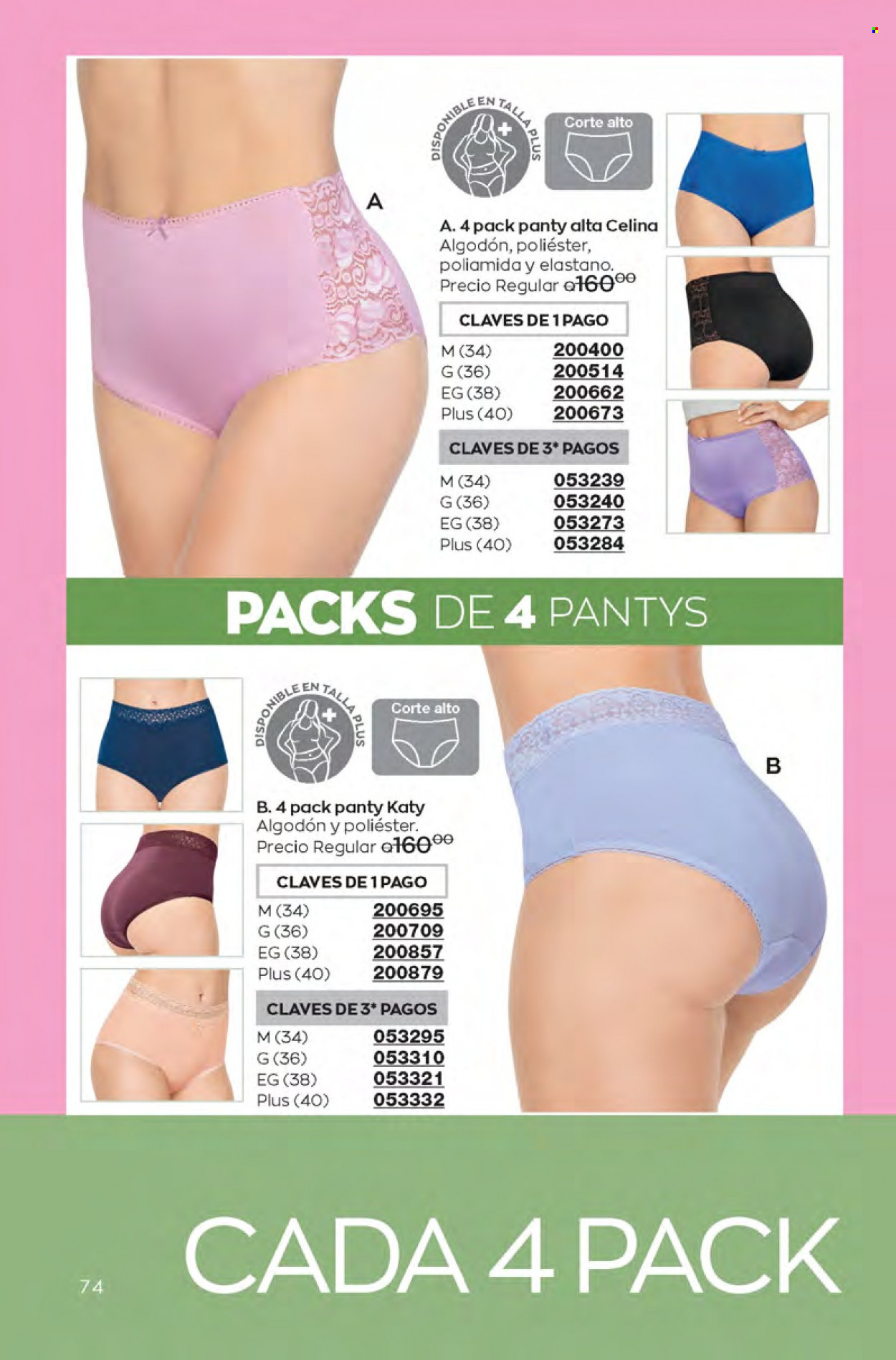 Catálogo Avon. Página 74