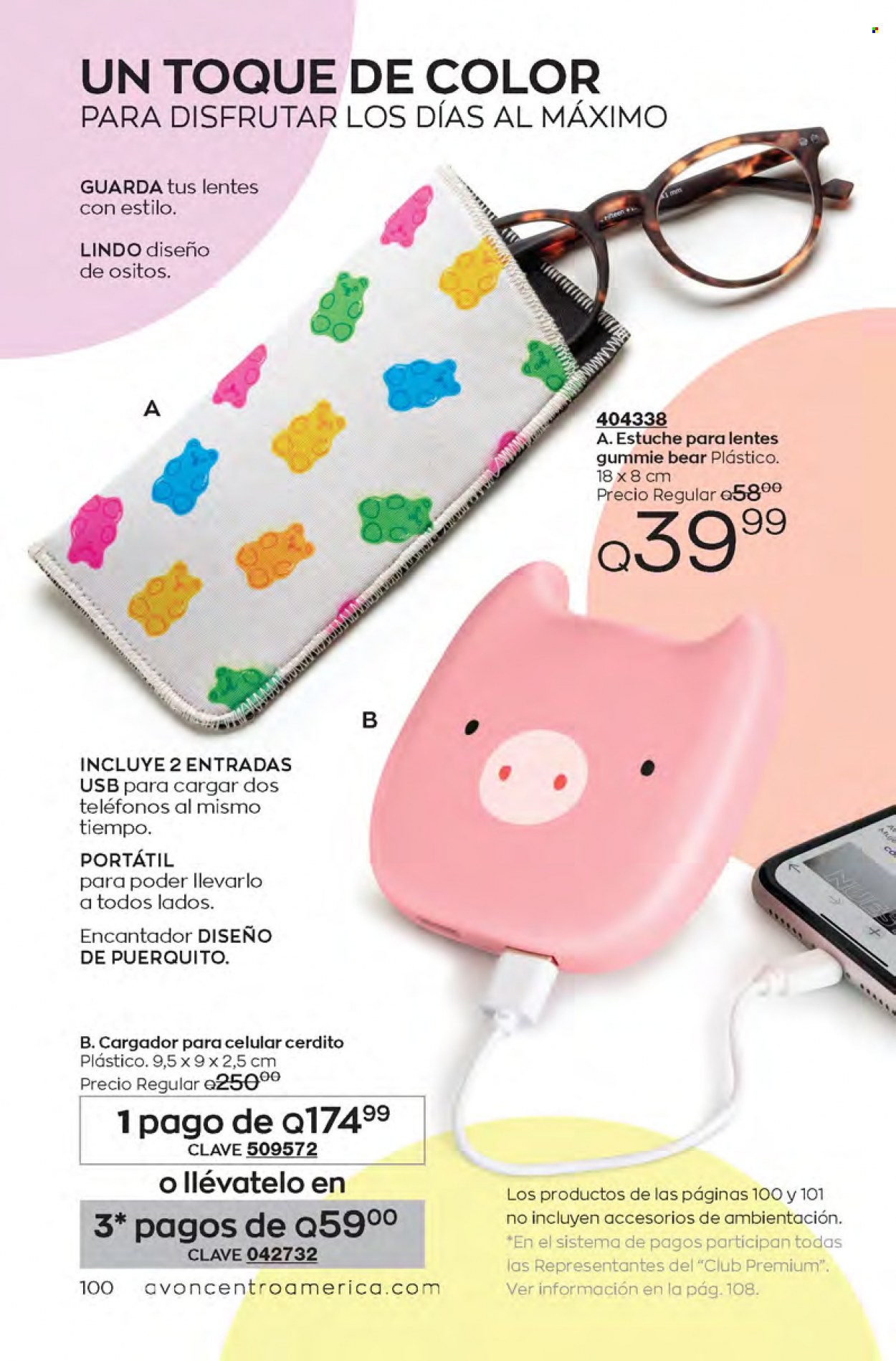 Catálogo Avon. Página 100