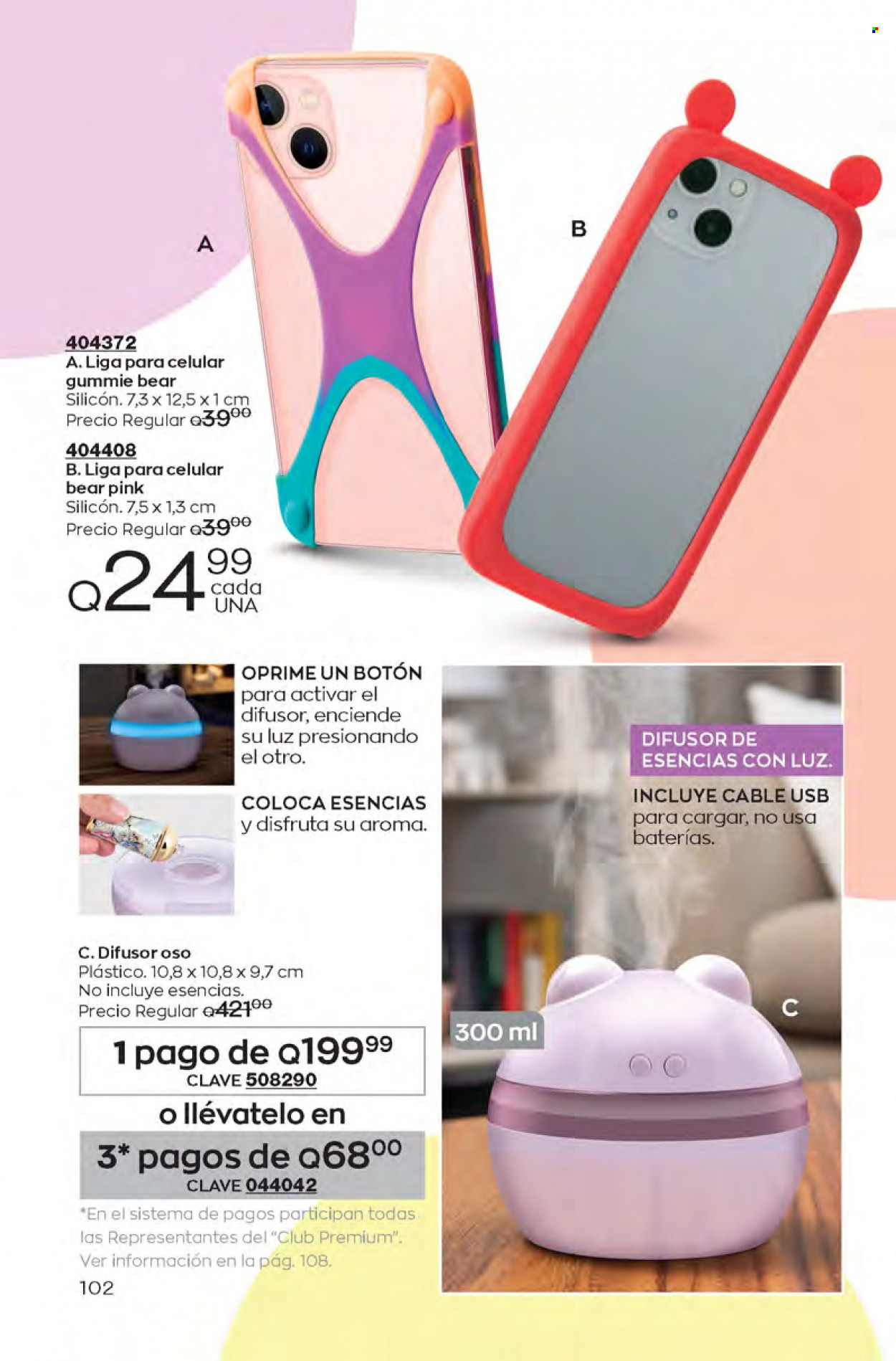 Catálogo Avon. Página 102