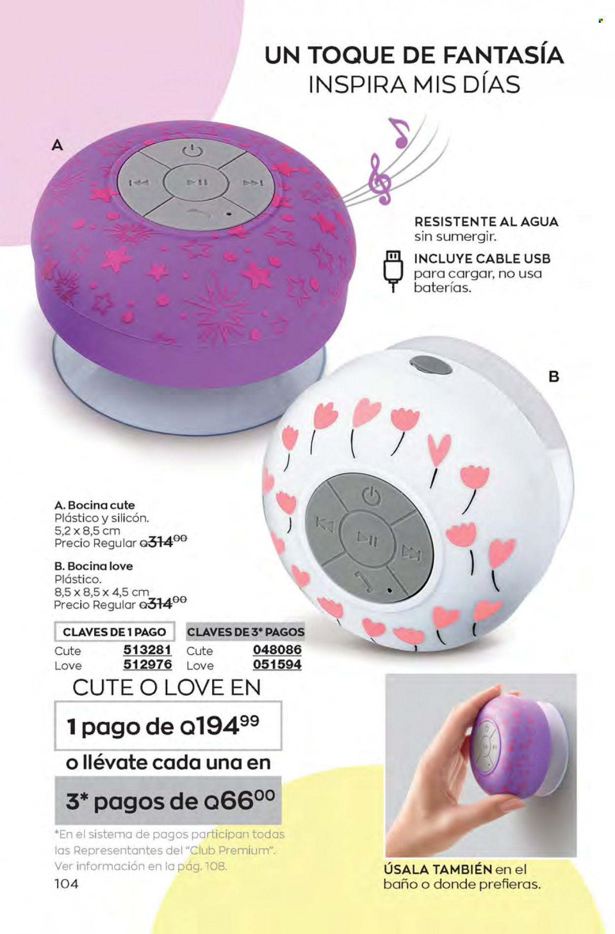 Catálogo Avon. Página 104