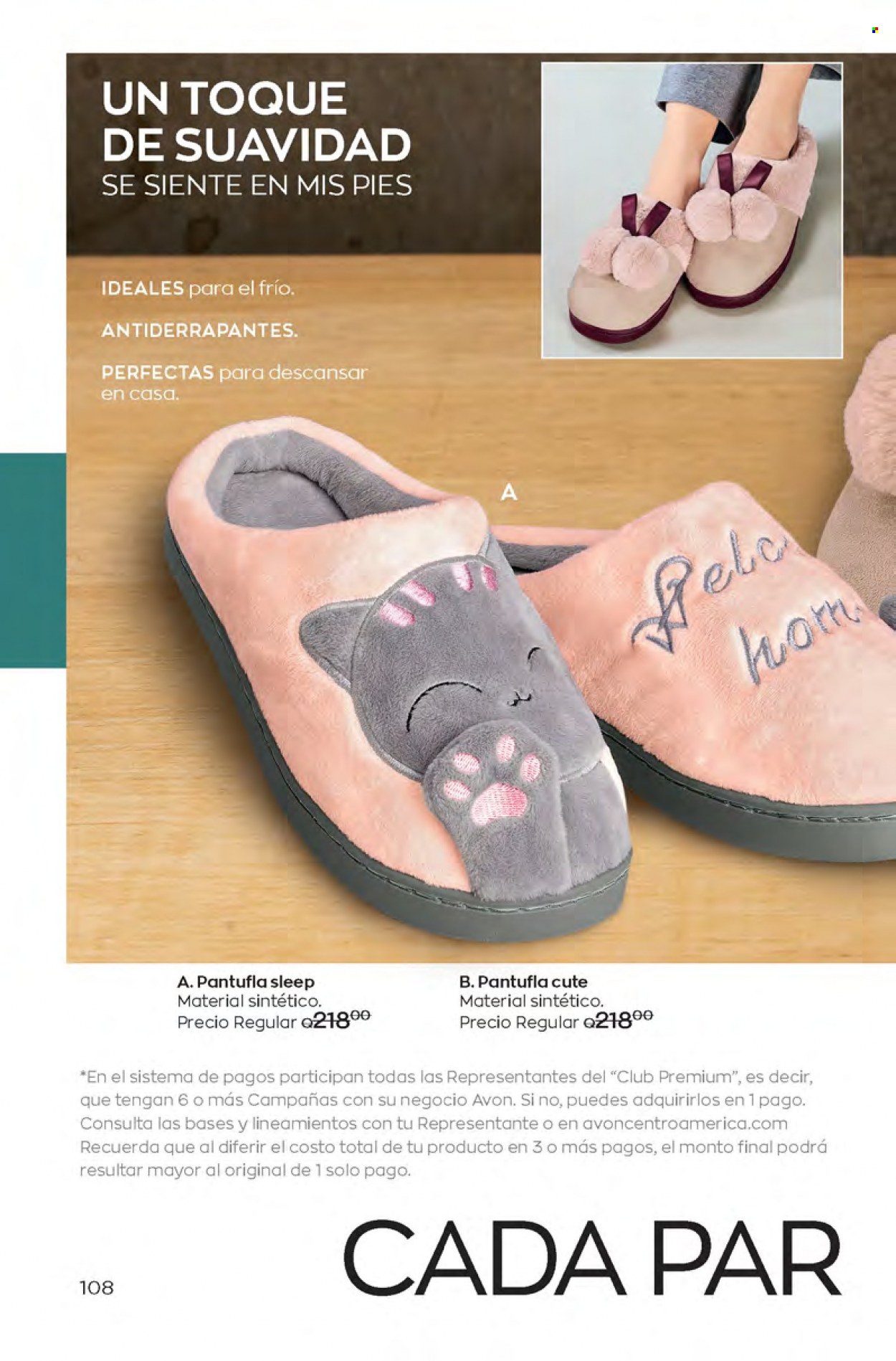 Catálogo Avon. Página 108