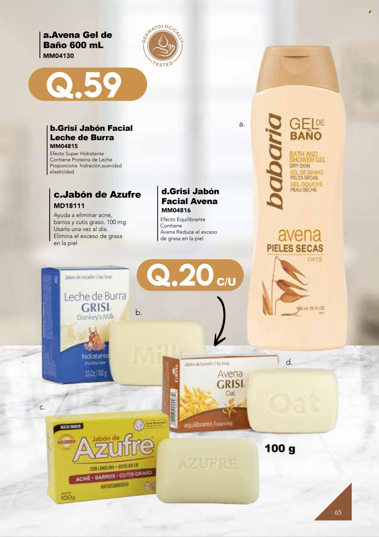 Catálogo Multimodas. Página 65