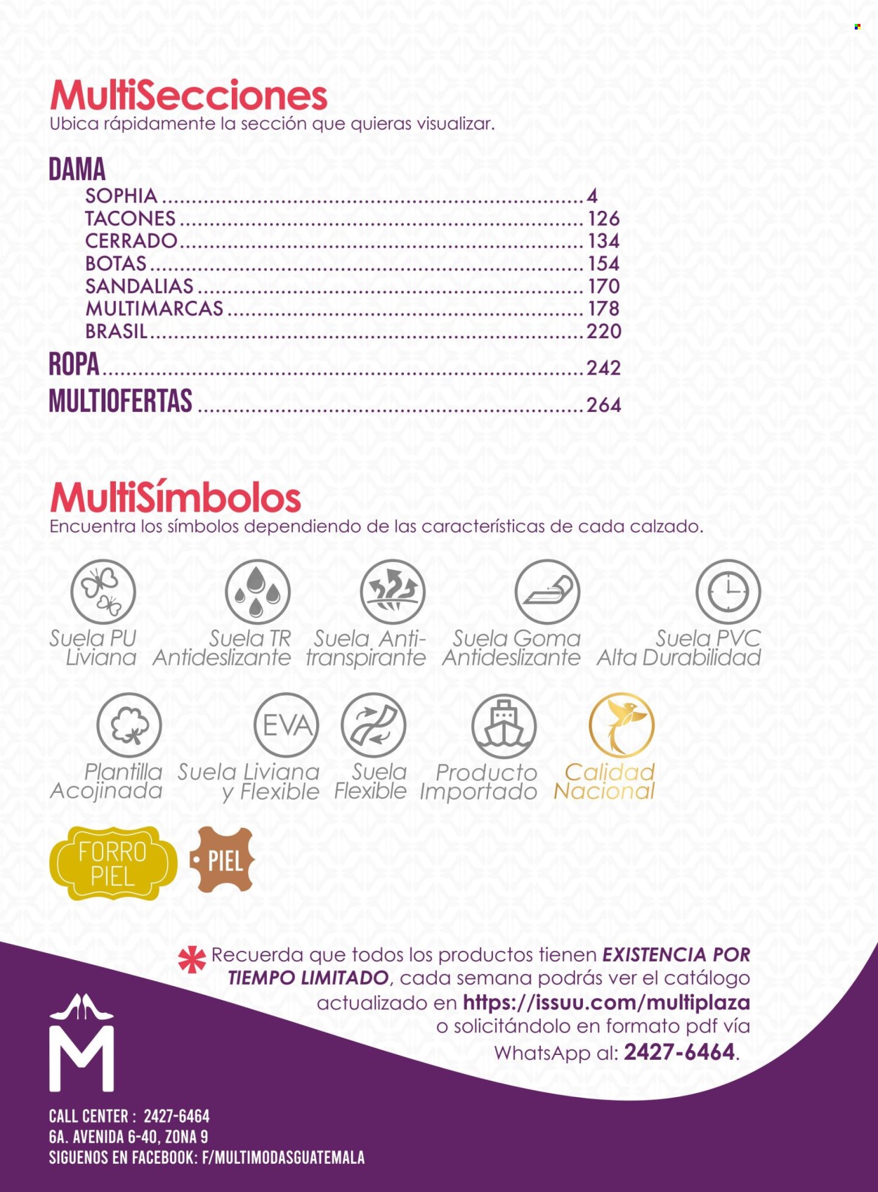 Catálogo Multimodas. Página 2