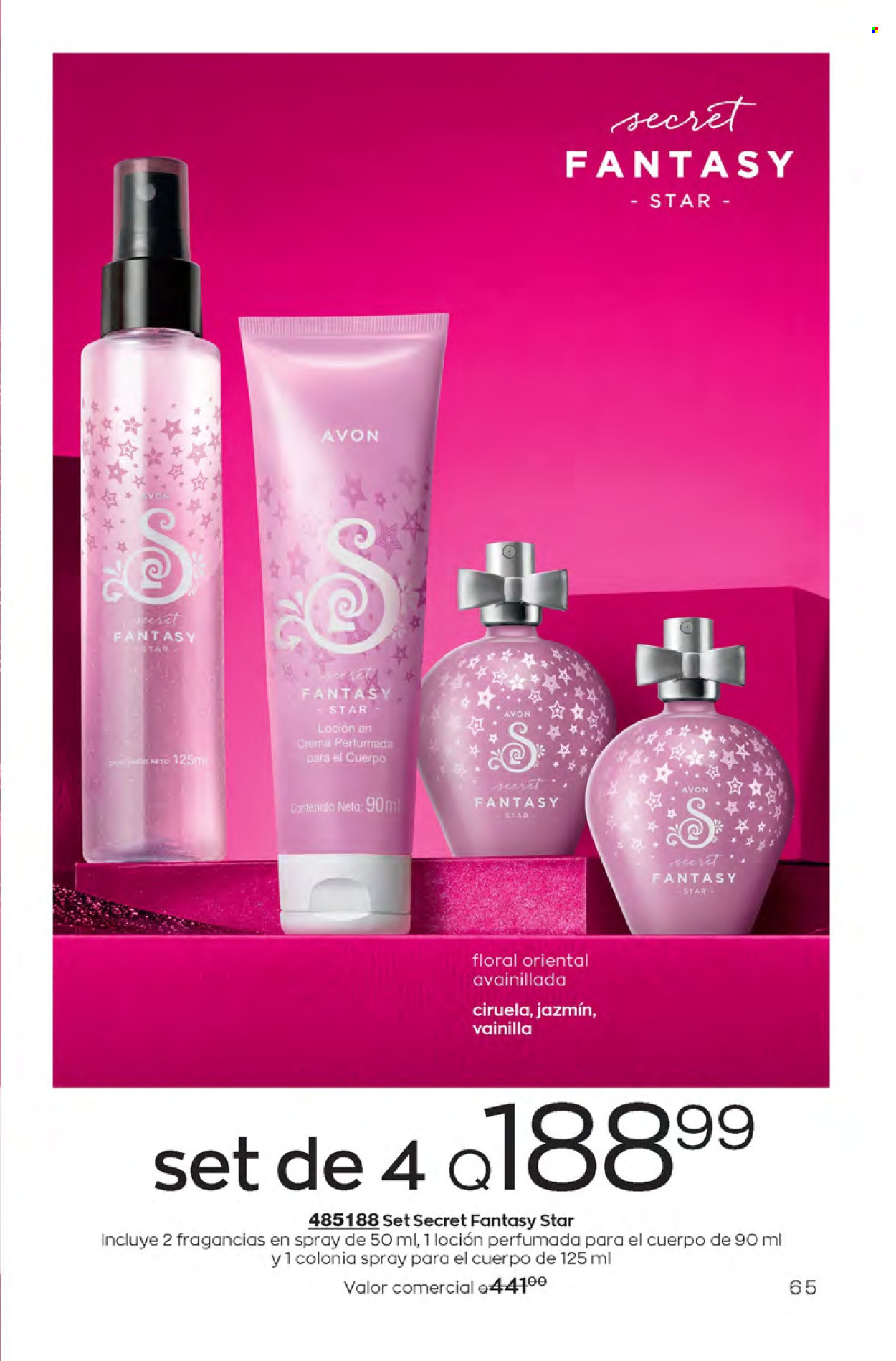 Catálogo Avon. Página 65