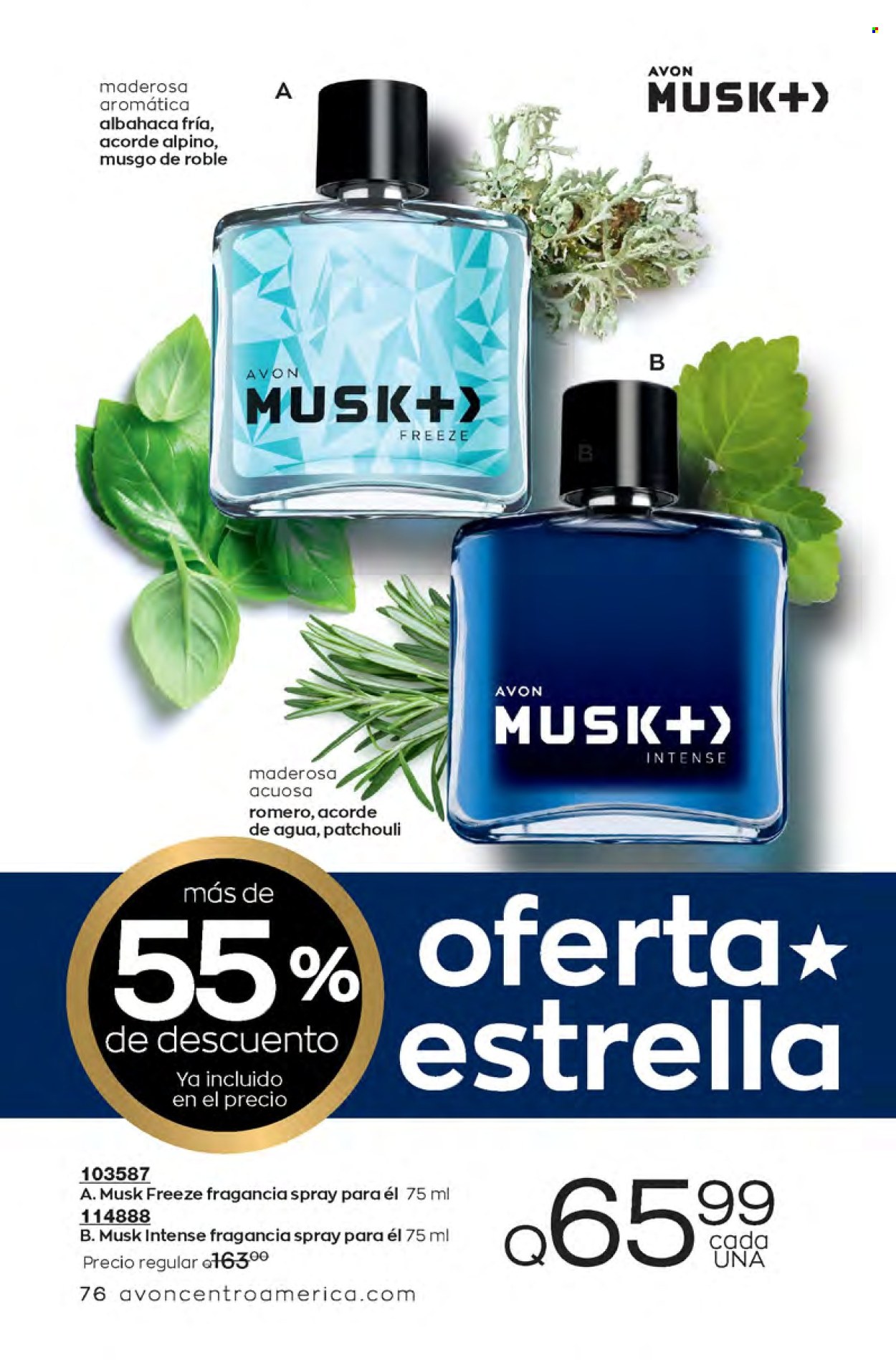 Catálogo Avon. Página 76