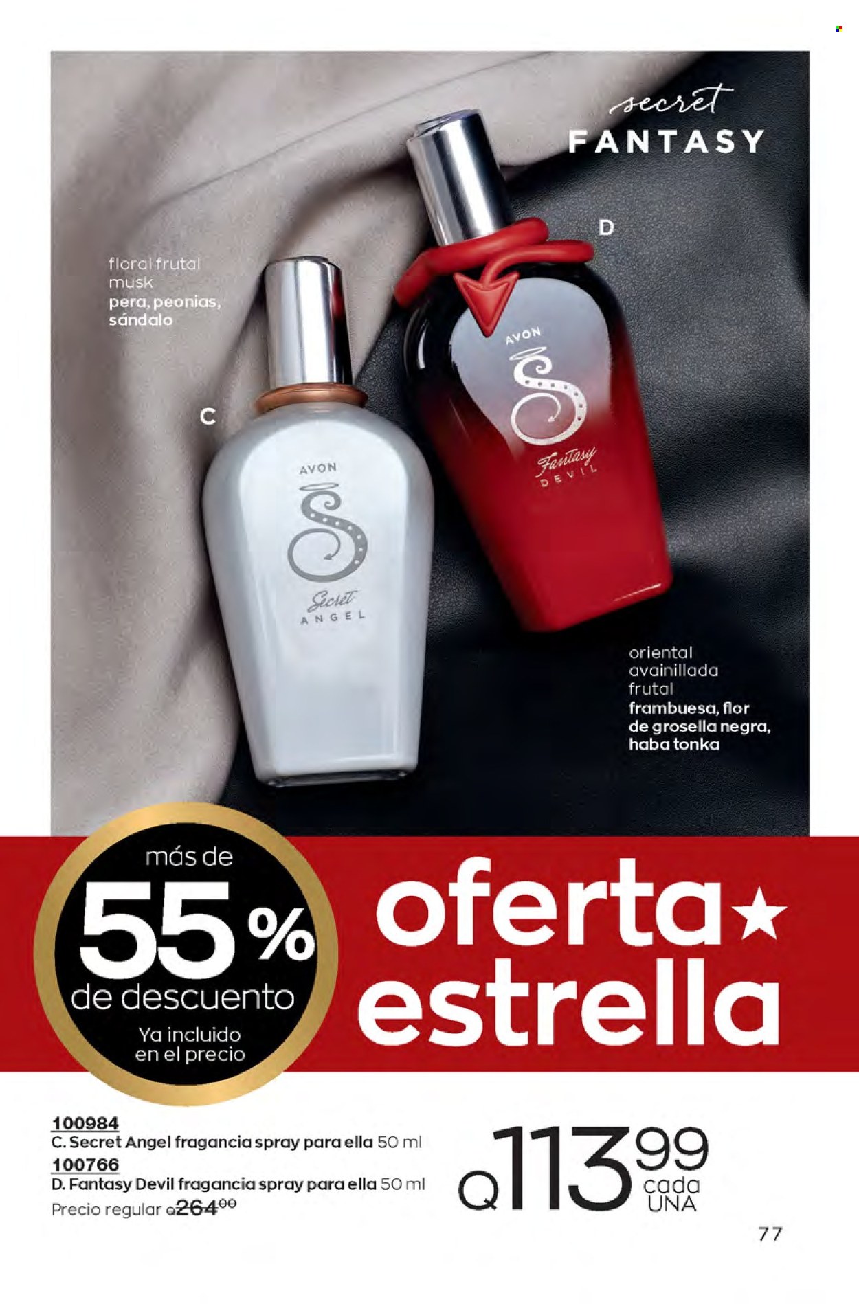 Catálogo Avon. Página 77
