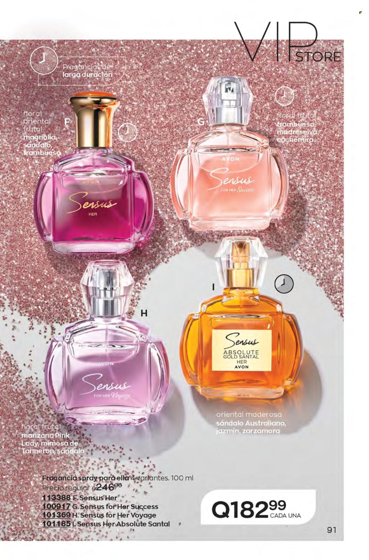 Catálogo Avon. Página 91