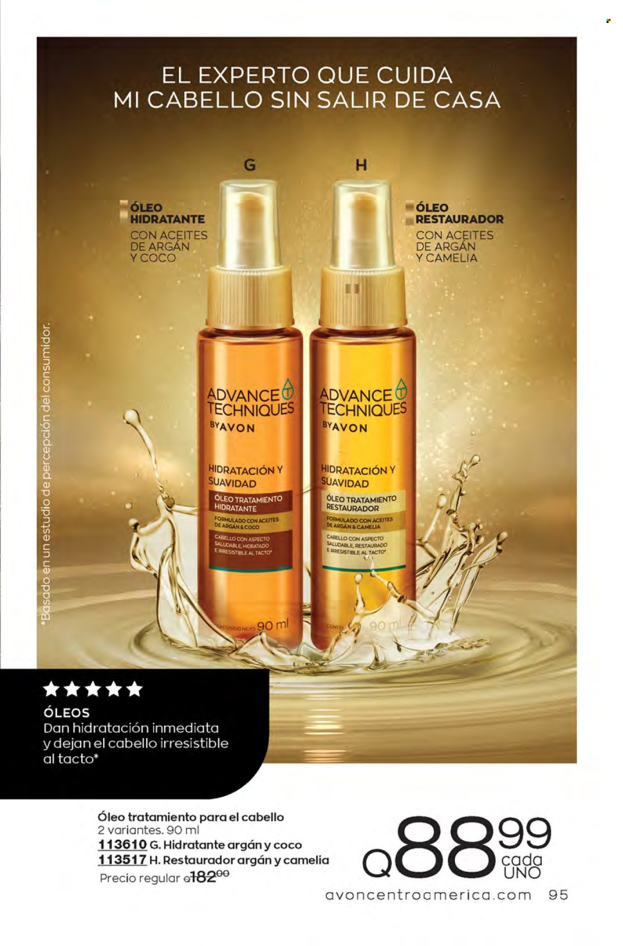 Catálogo Avon. Página 95