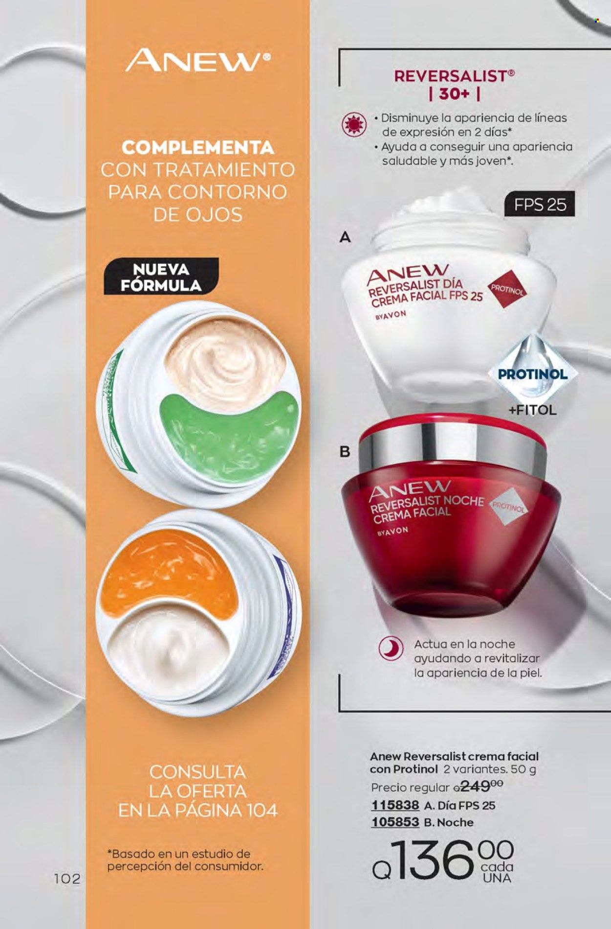 Catálogo Avon. Página 102