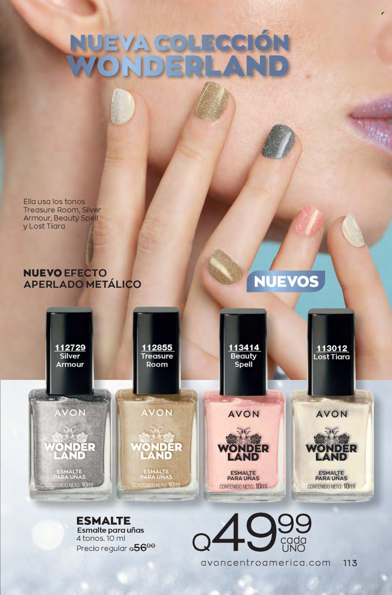 Catálogo Avon. Página 113