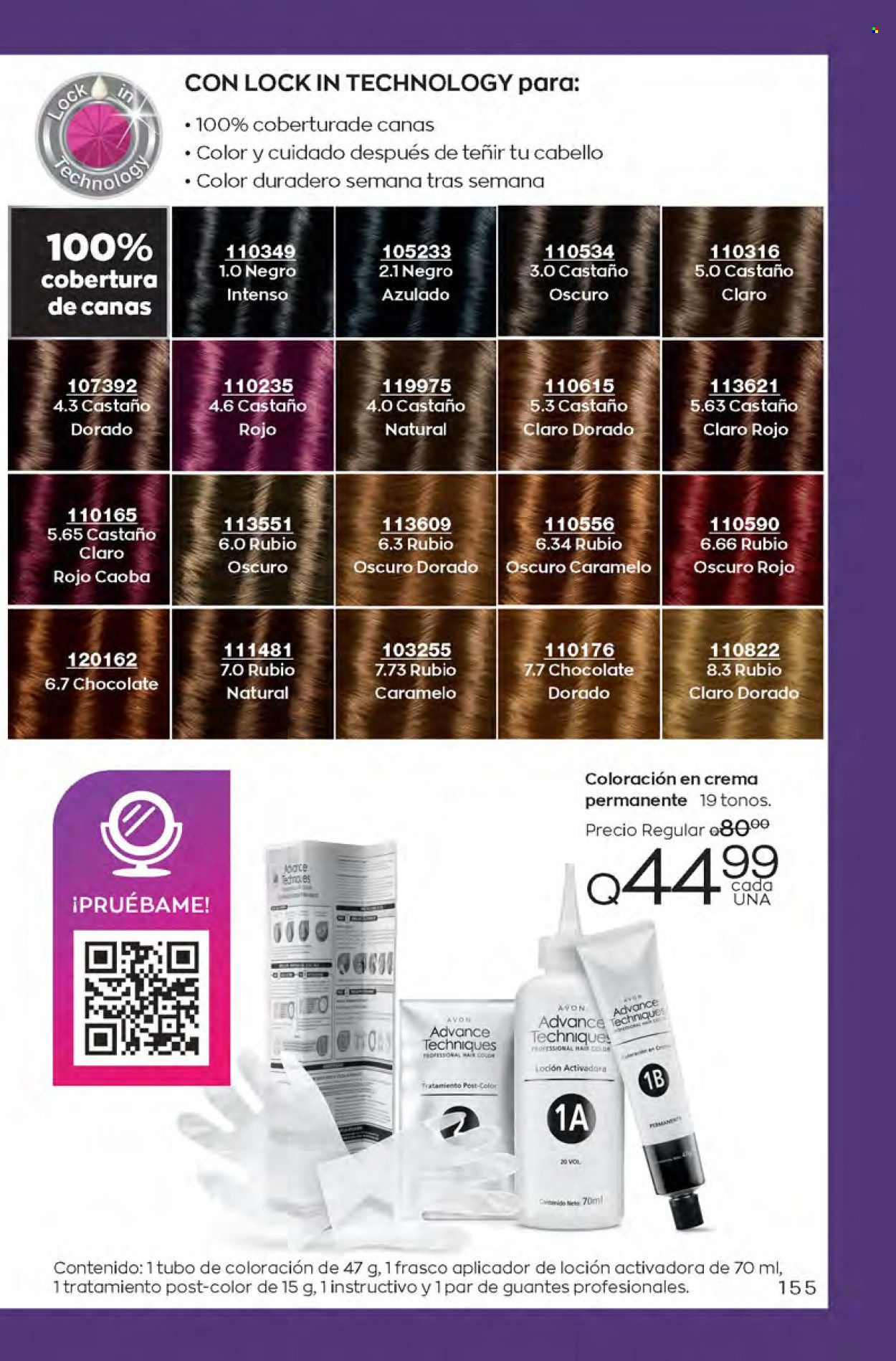 Catálogo Avon. Página 155