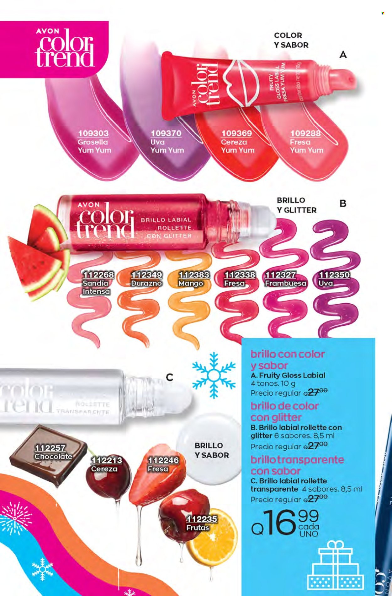 Catálogo Avon. Página 182