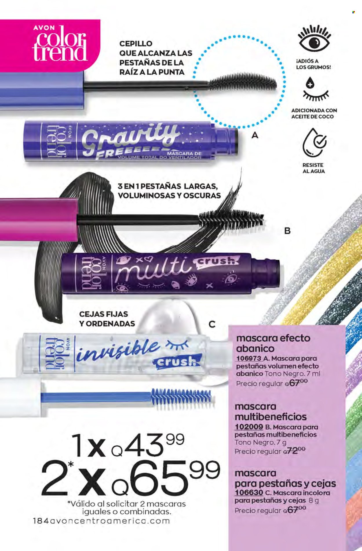 Catálogo Avon. Página 184