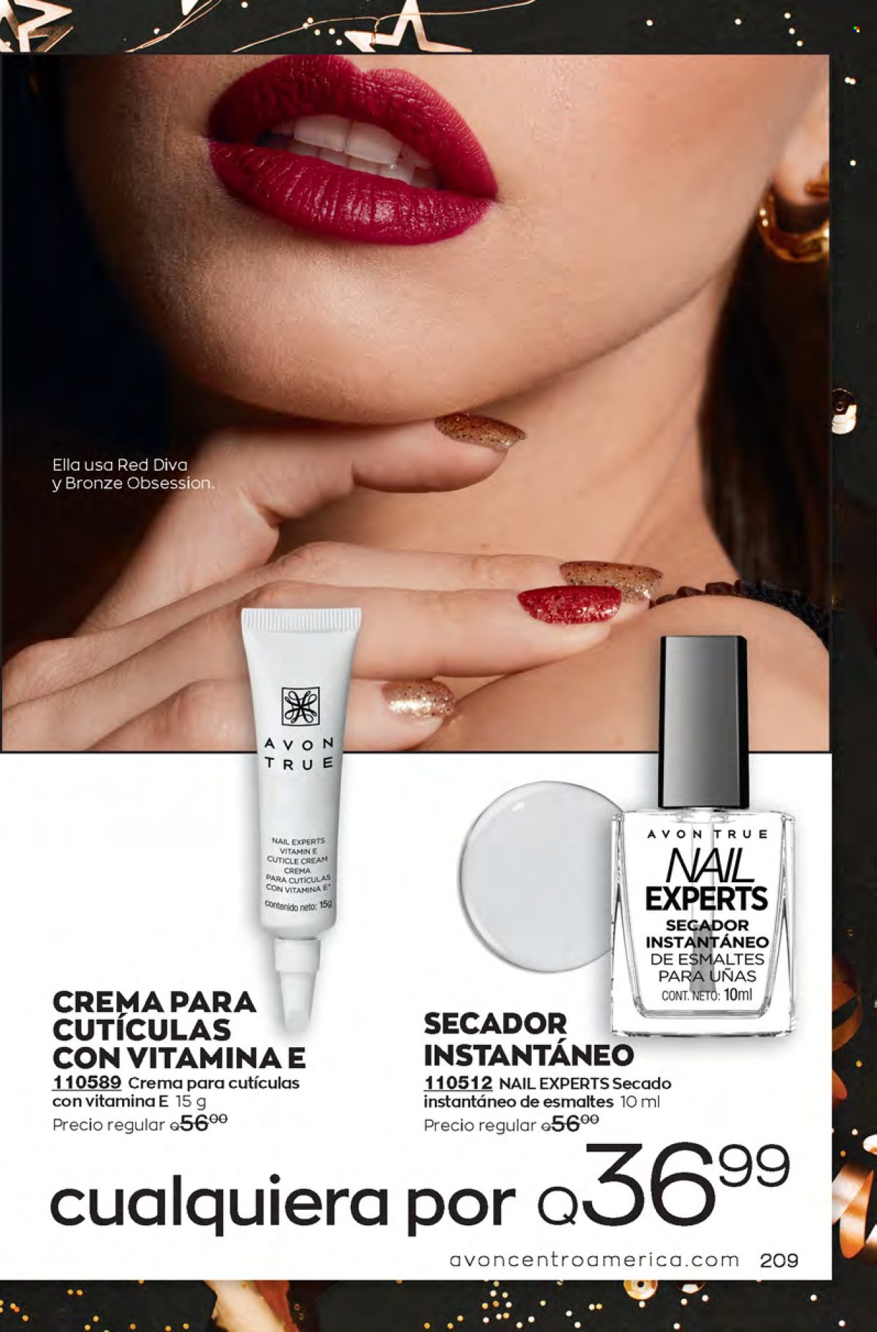 Catálogo Avon. Página 209