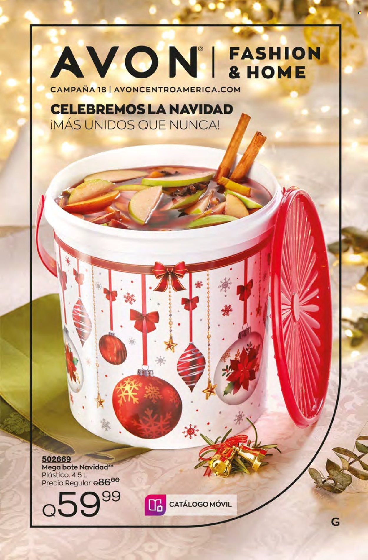 Catálogo Avon. Página 1