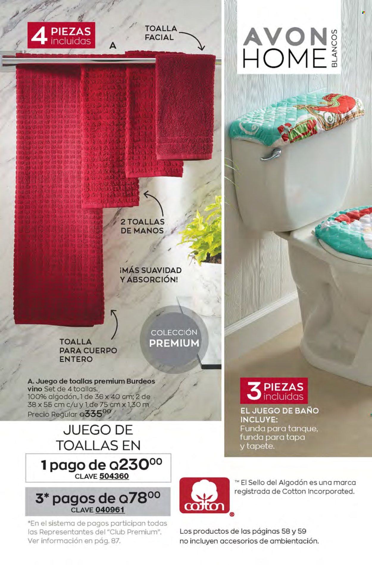 Catálogo Avon. Página 58