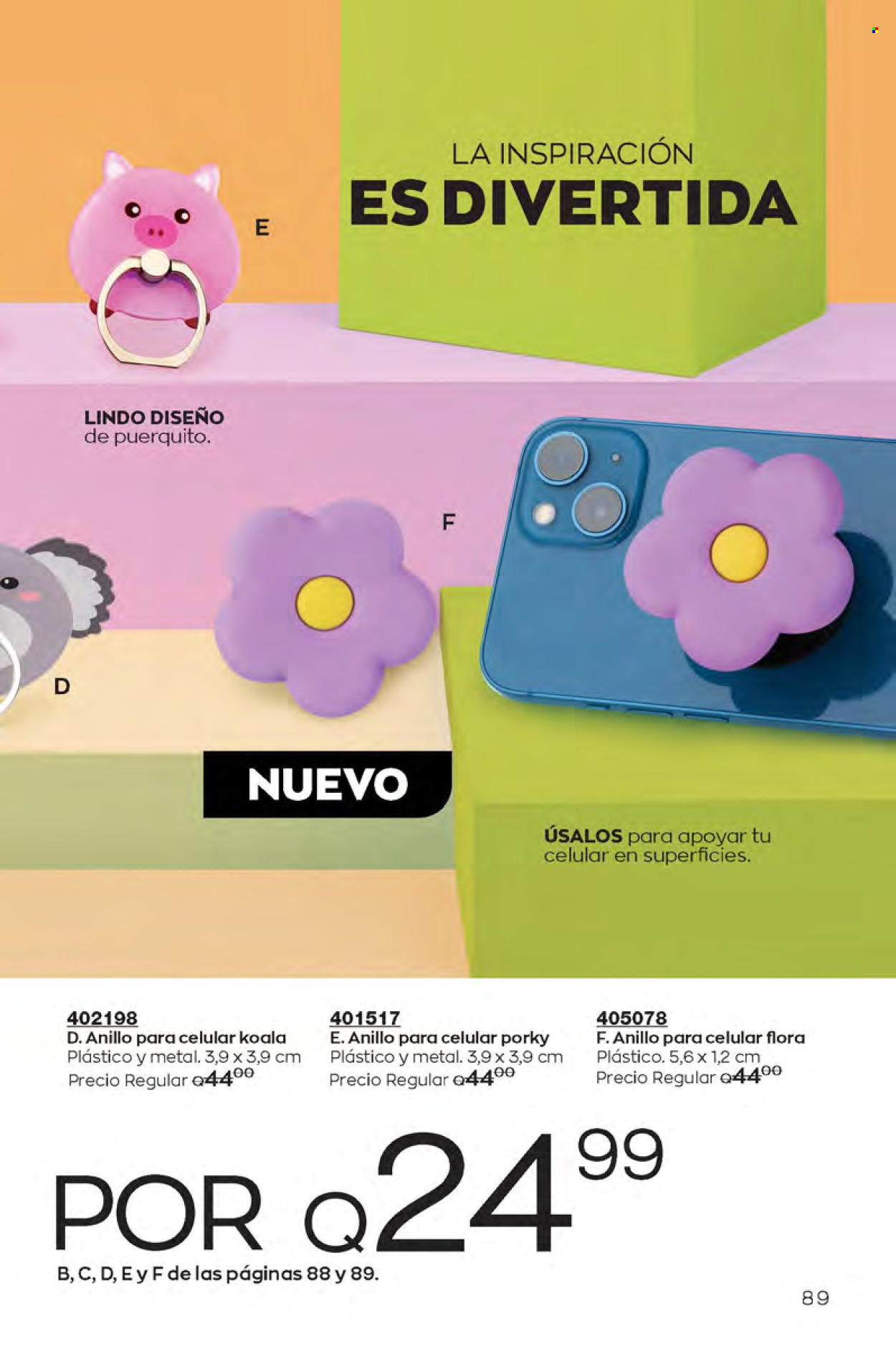 Catálogo Avon. Página 89
