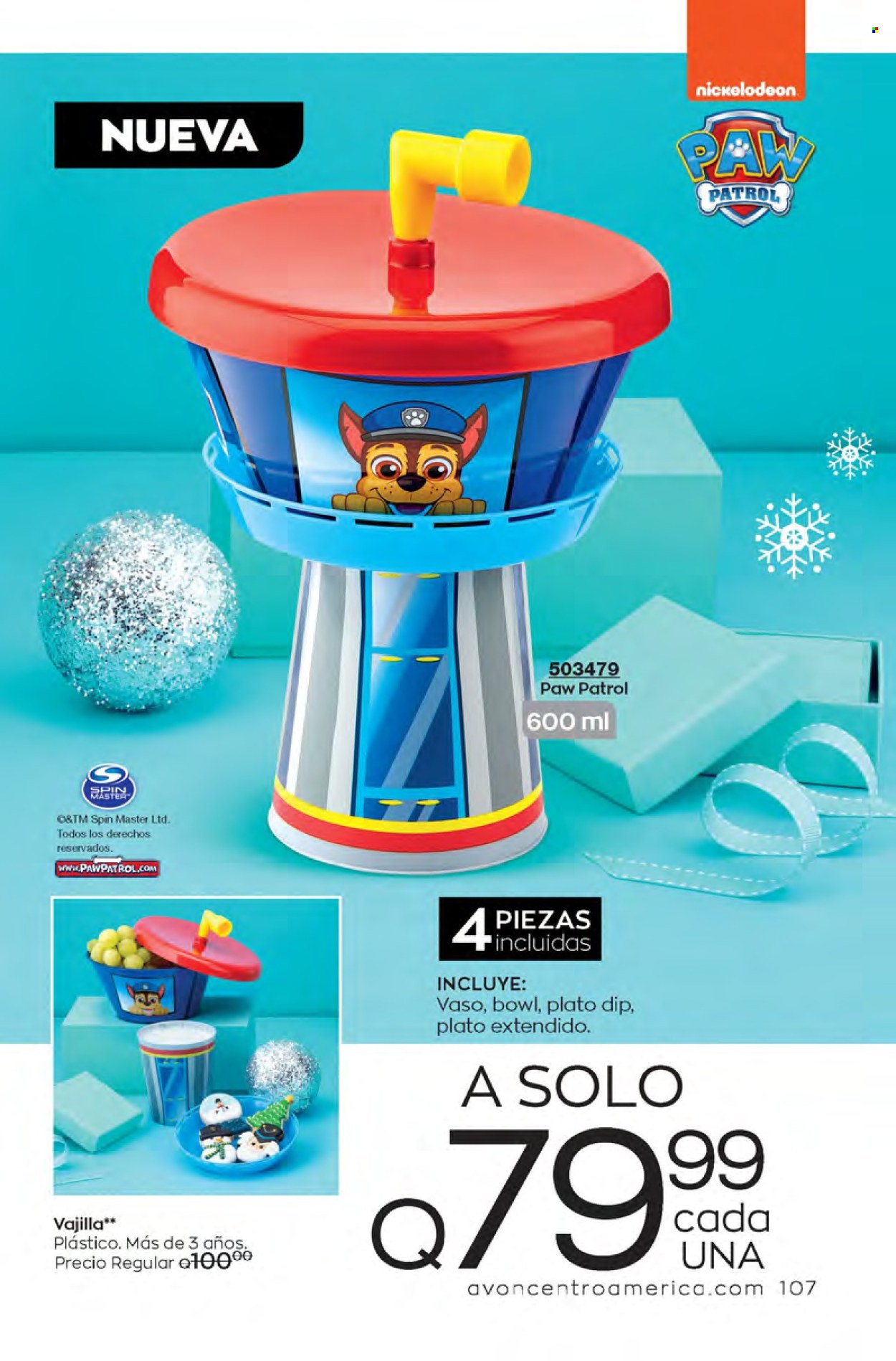 Catálogo Avon. Página 107