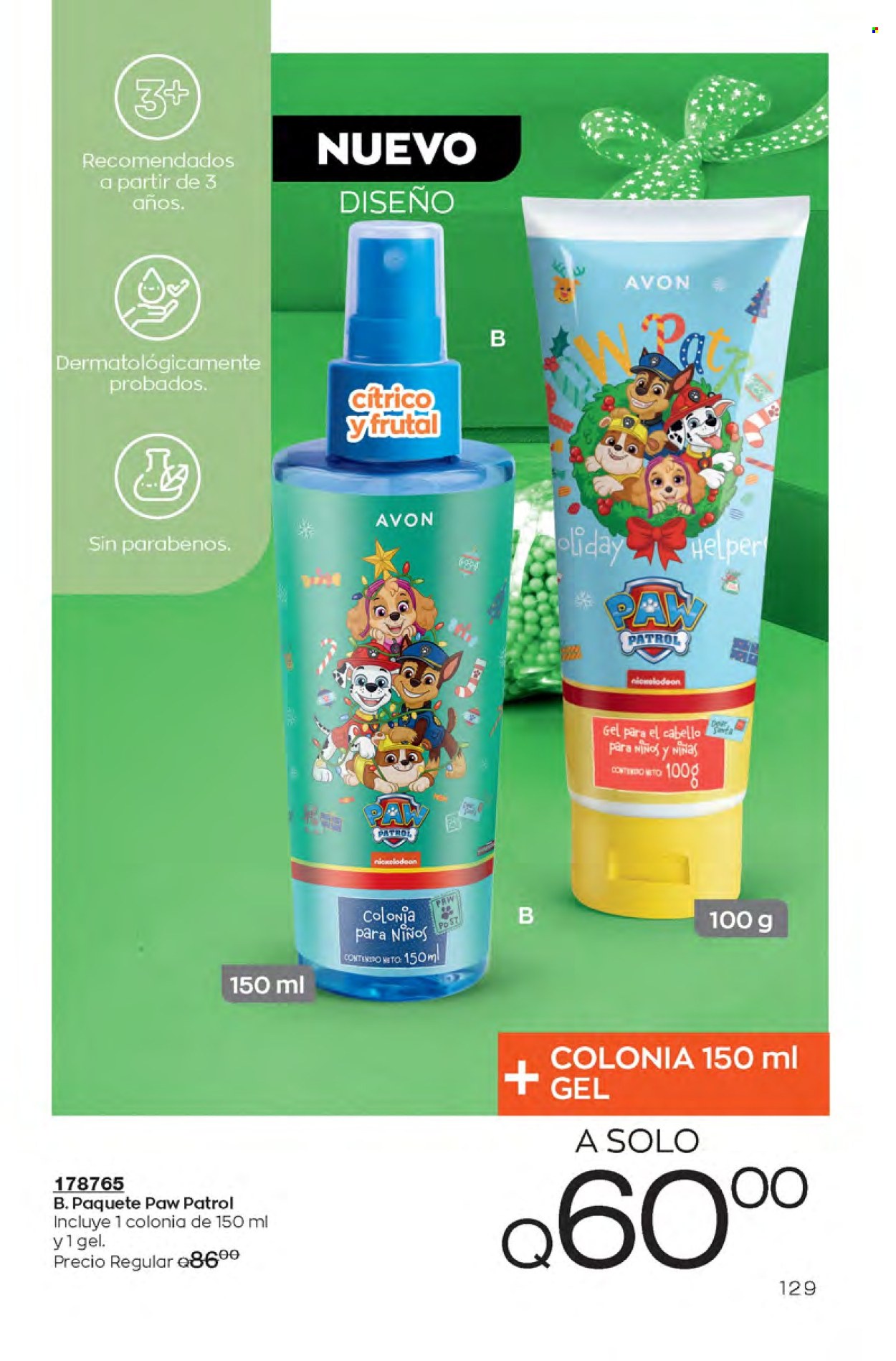 Catálogo Avon. Página 129