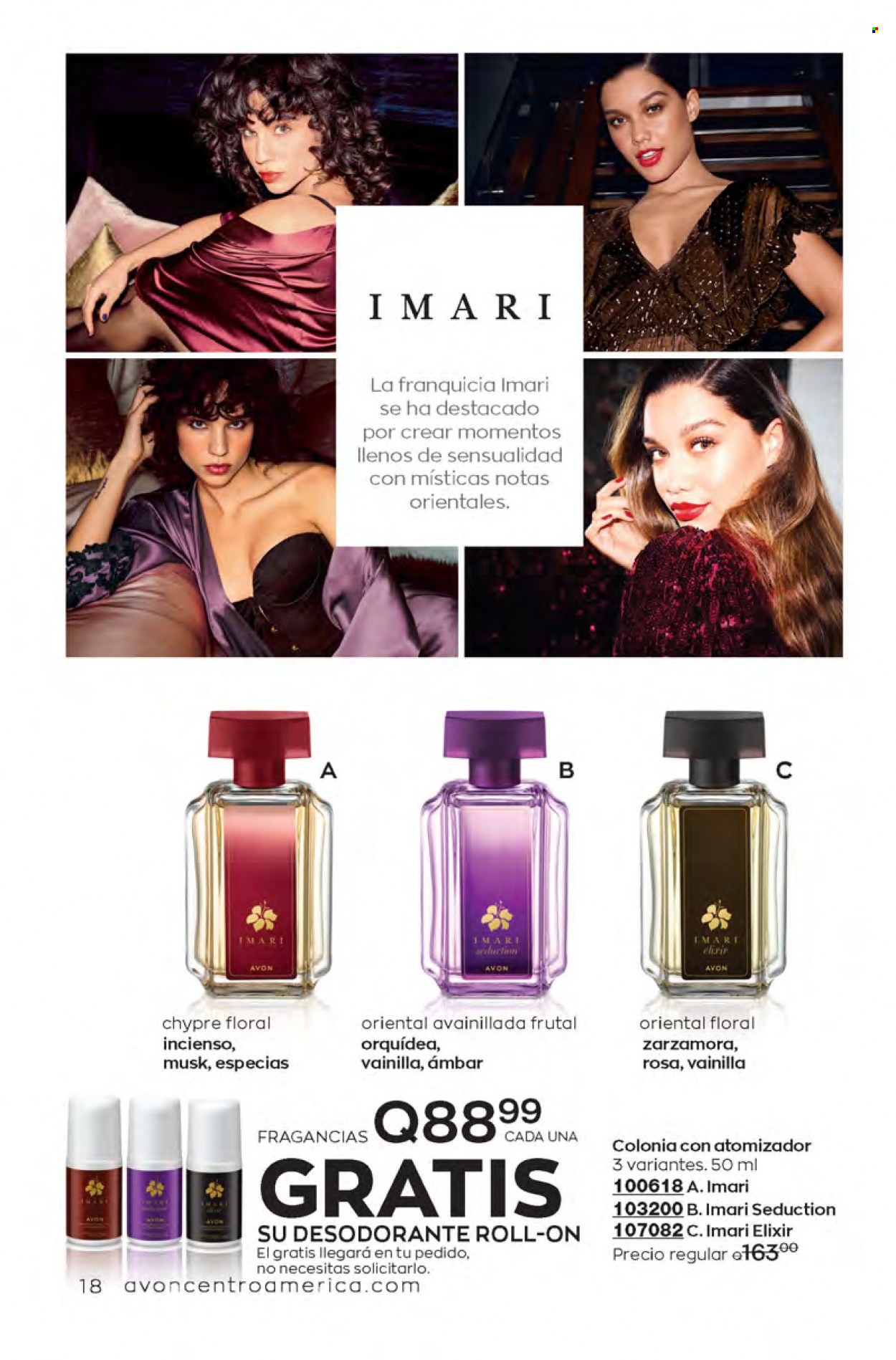 Catálogo Avon. Página 18