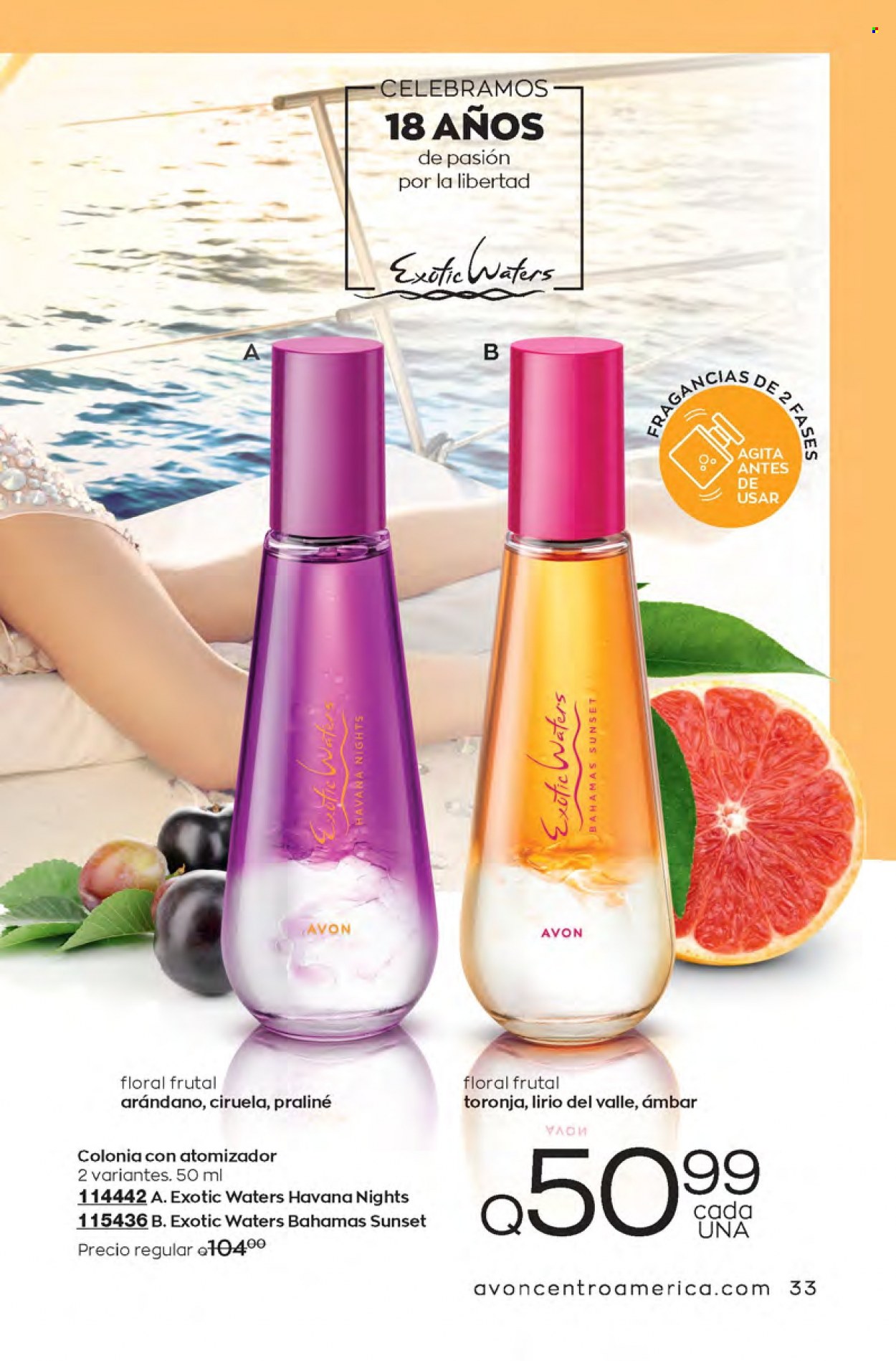 Catálogo Avon. Página 33