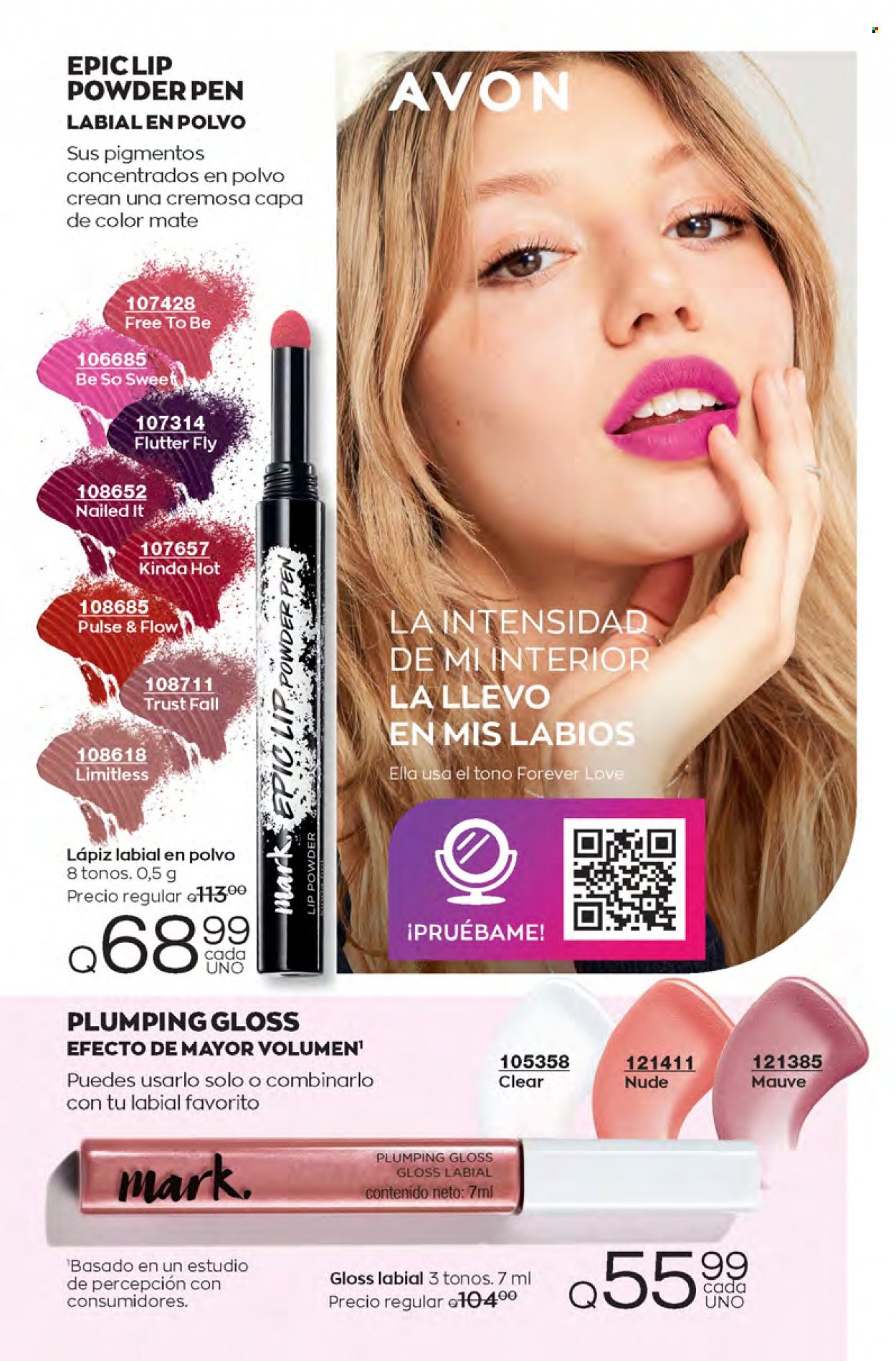 Catálogo Avon. Página 72
