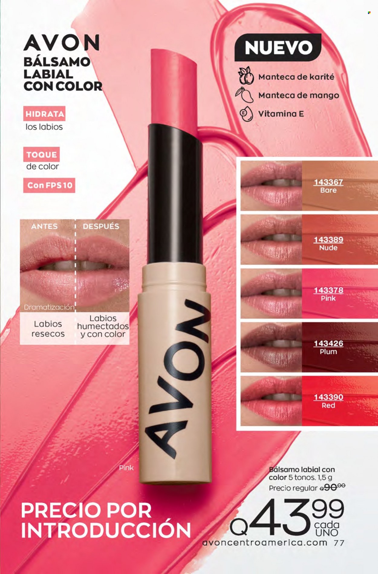 Catálogo Avon. Página 77