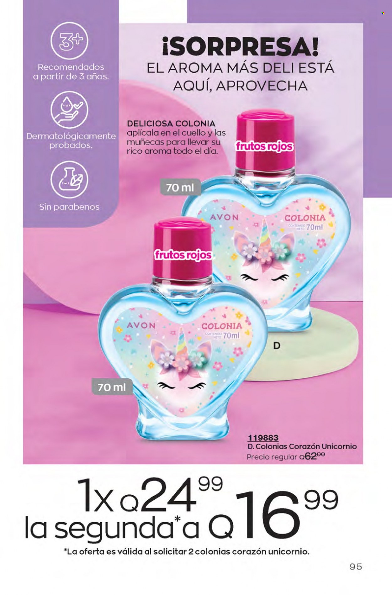 Catálogo Avon. Página 95
