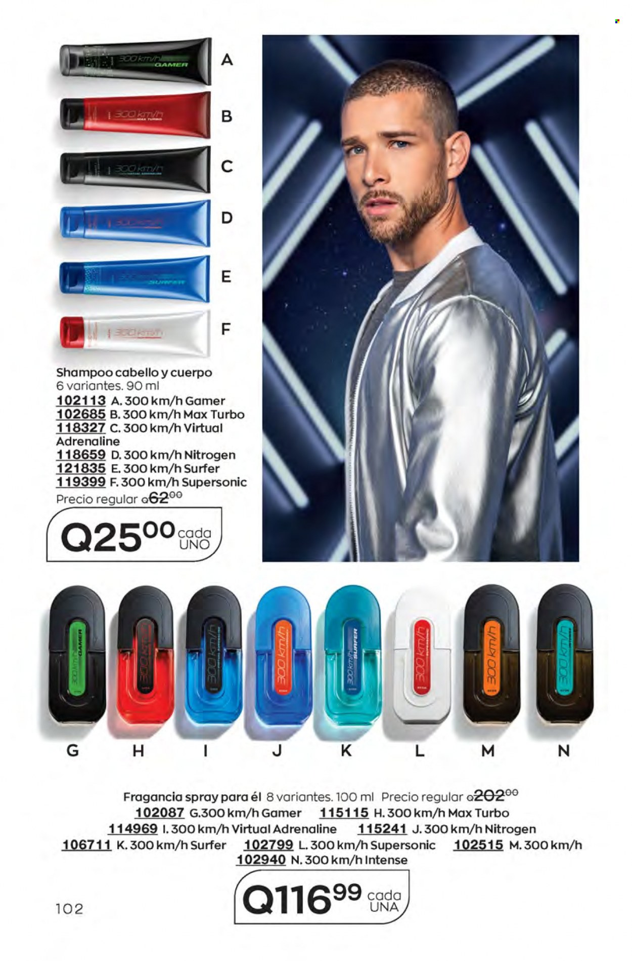 Catálogo Avon. Página 102