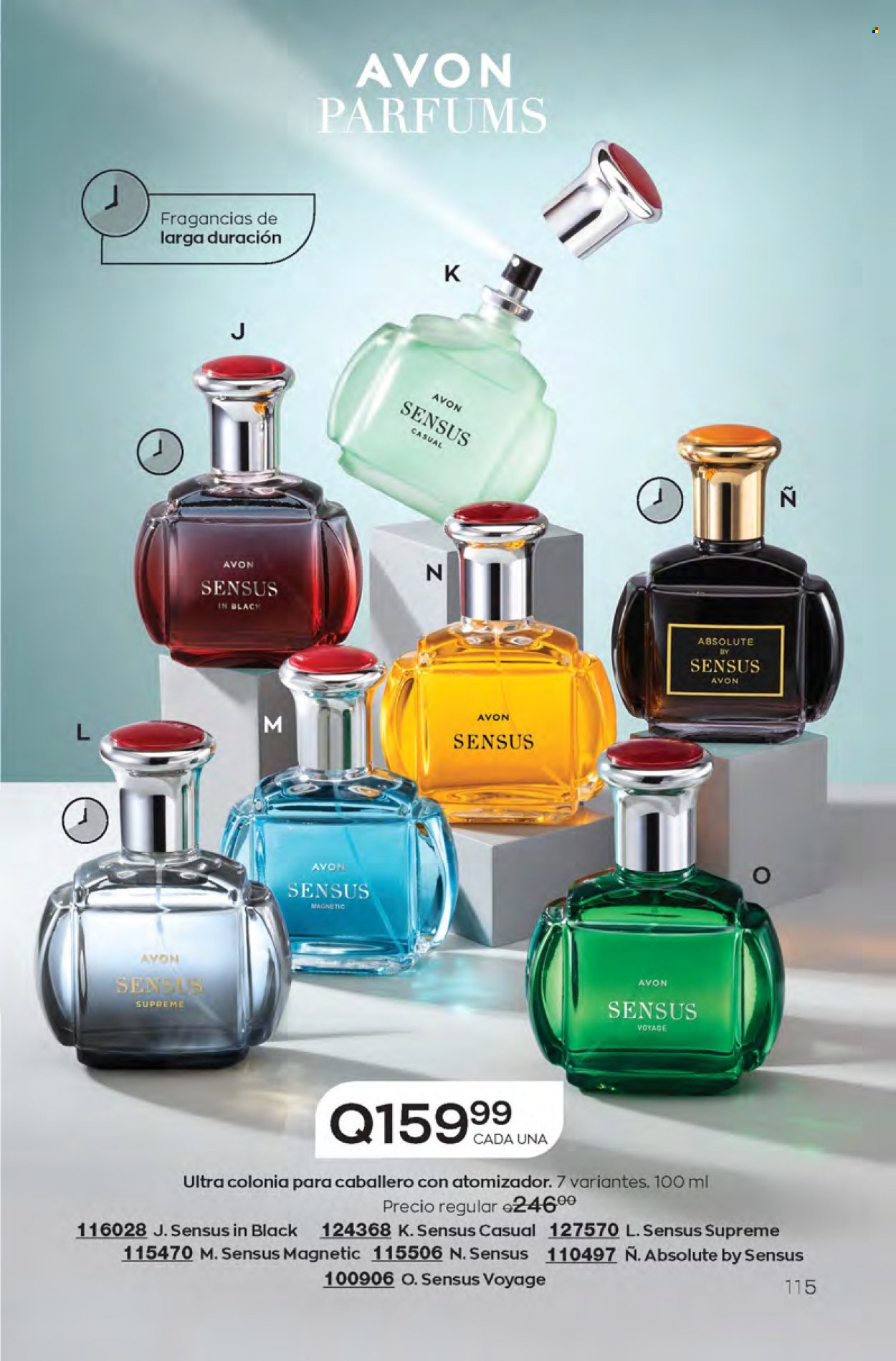Catálogo Avon. Página 115