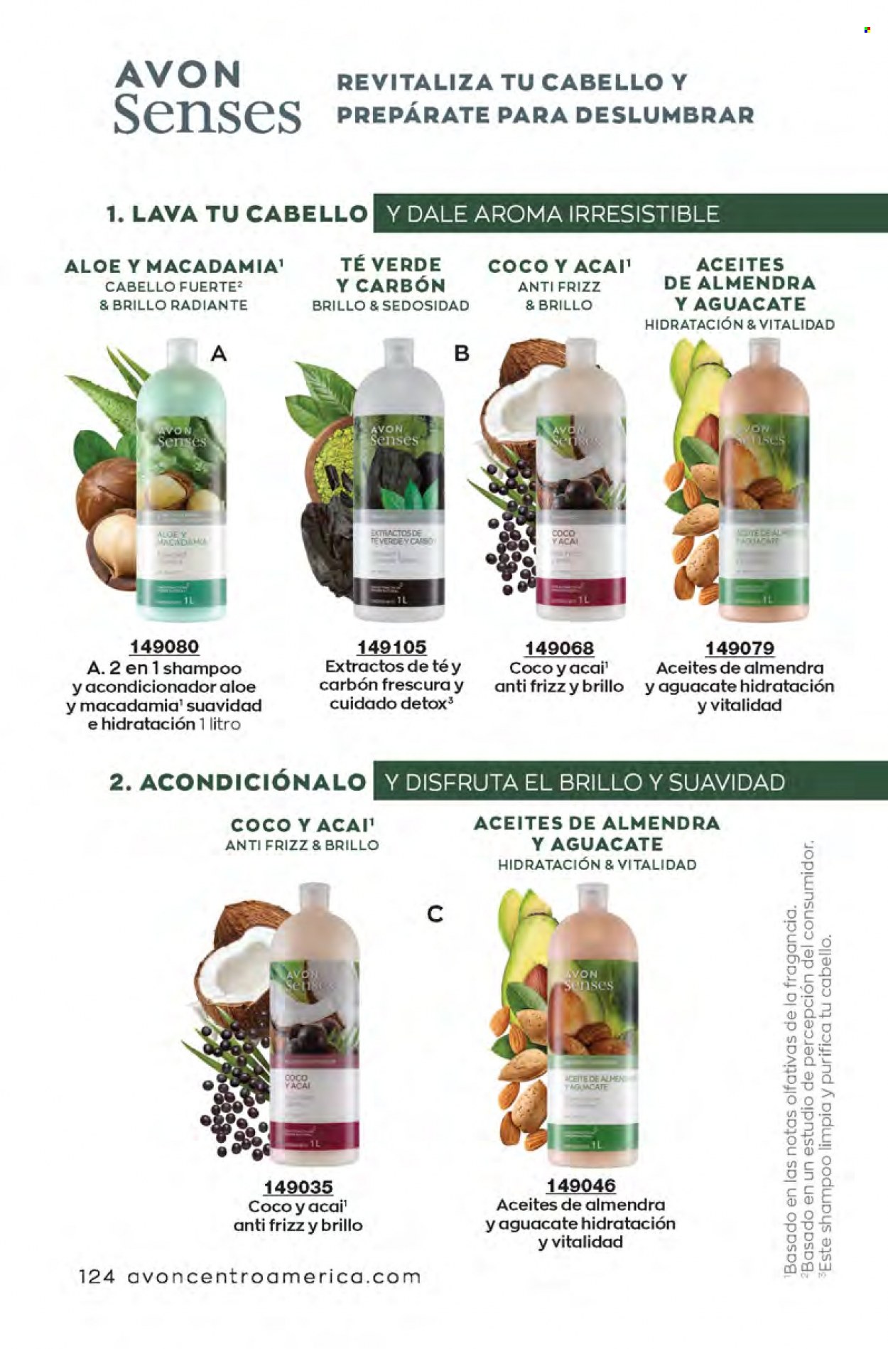 Catálogo Avon. Página 124