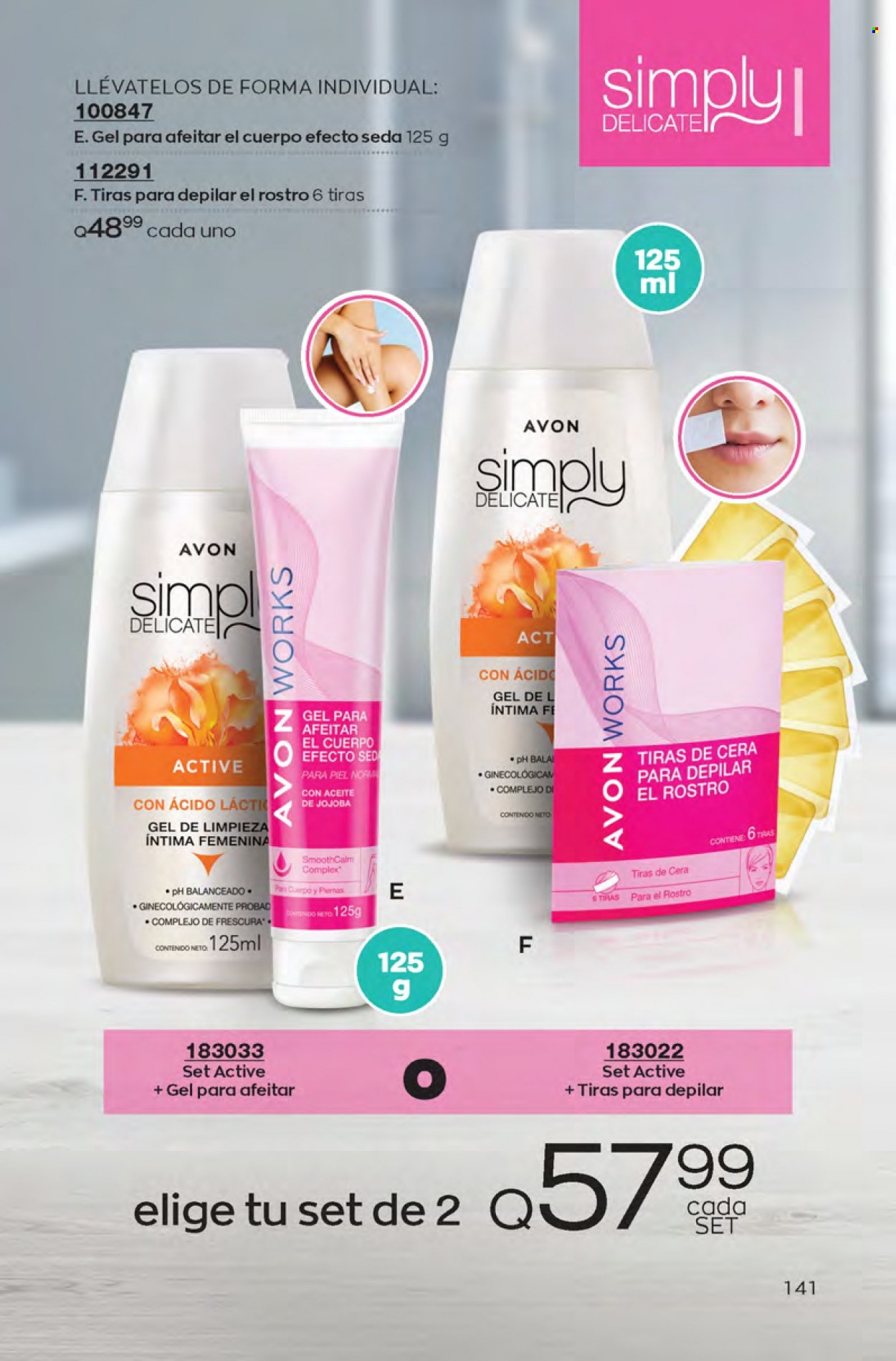 Catálogo Avon. Página 141