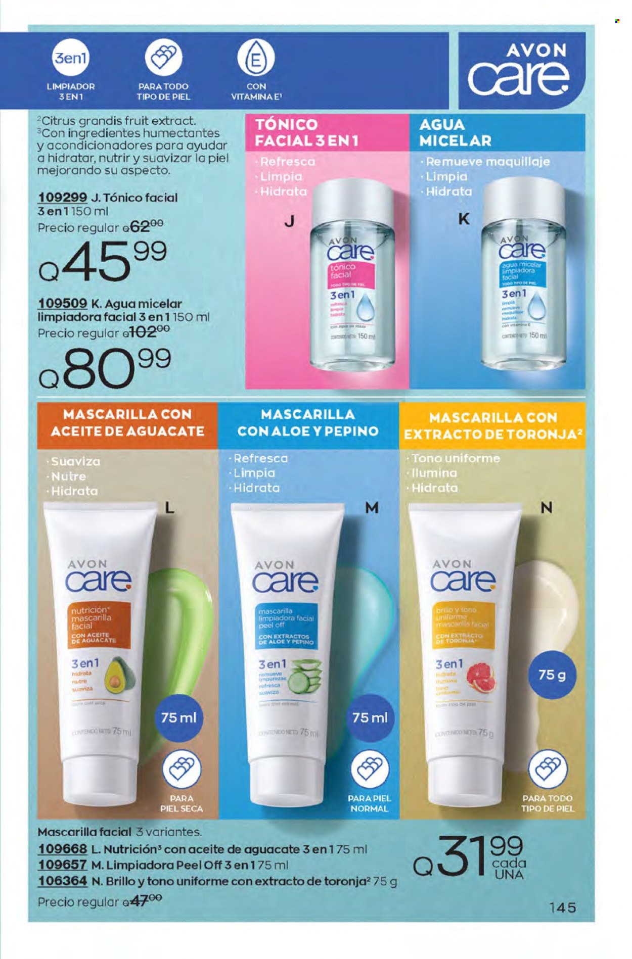 Catálogo Avon. Página 145