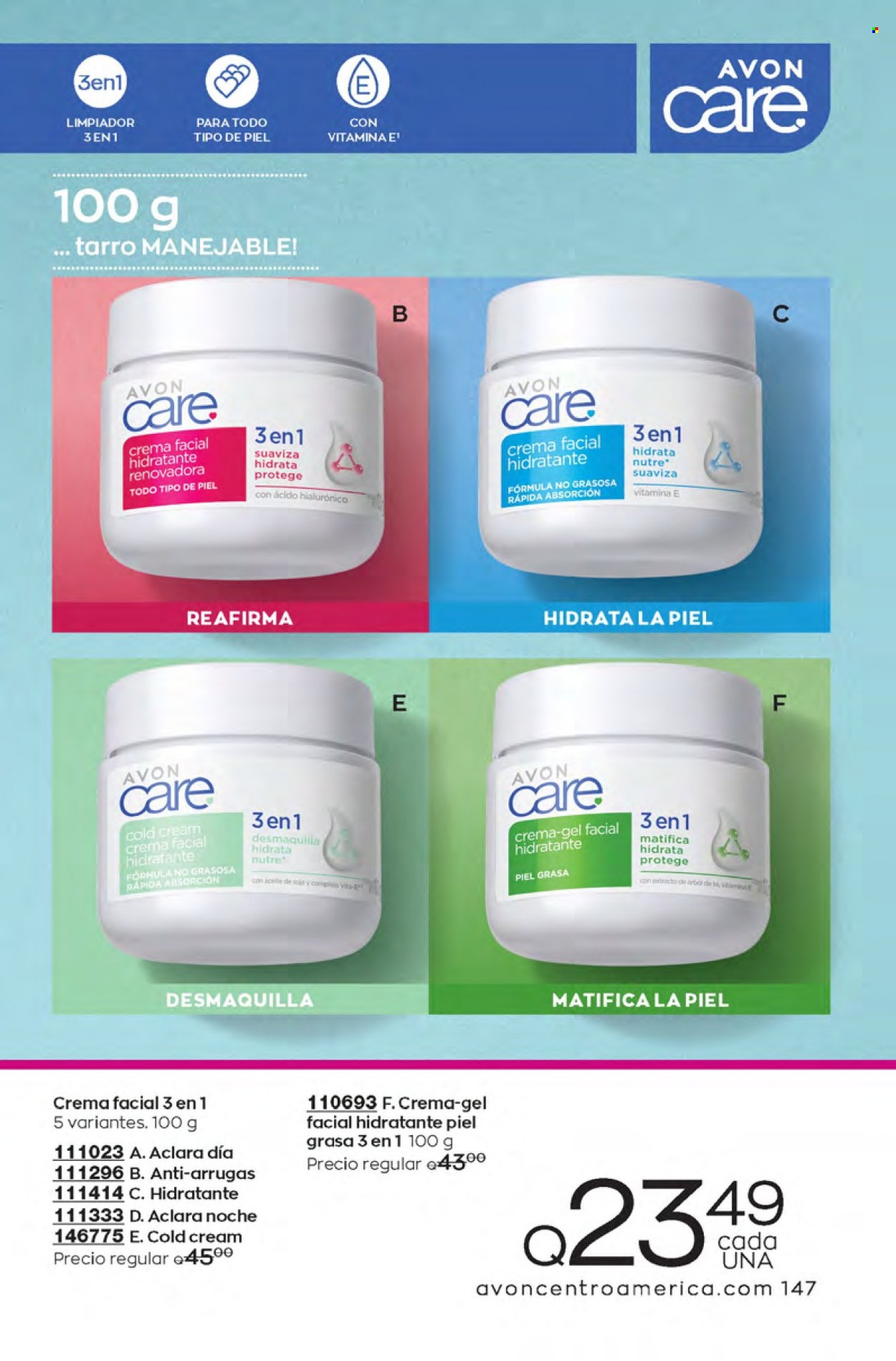 Catálogo Avon. Página 147