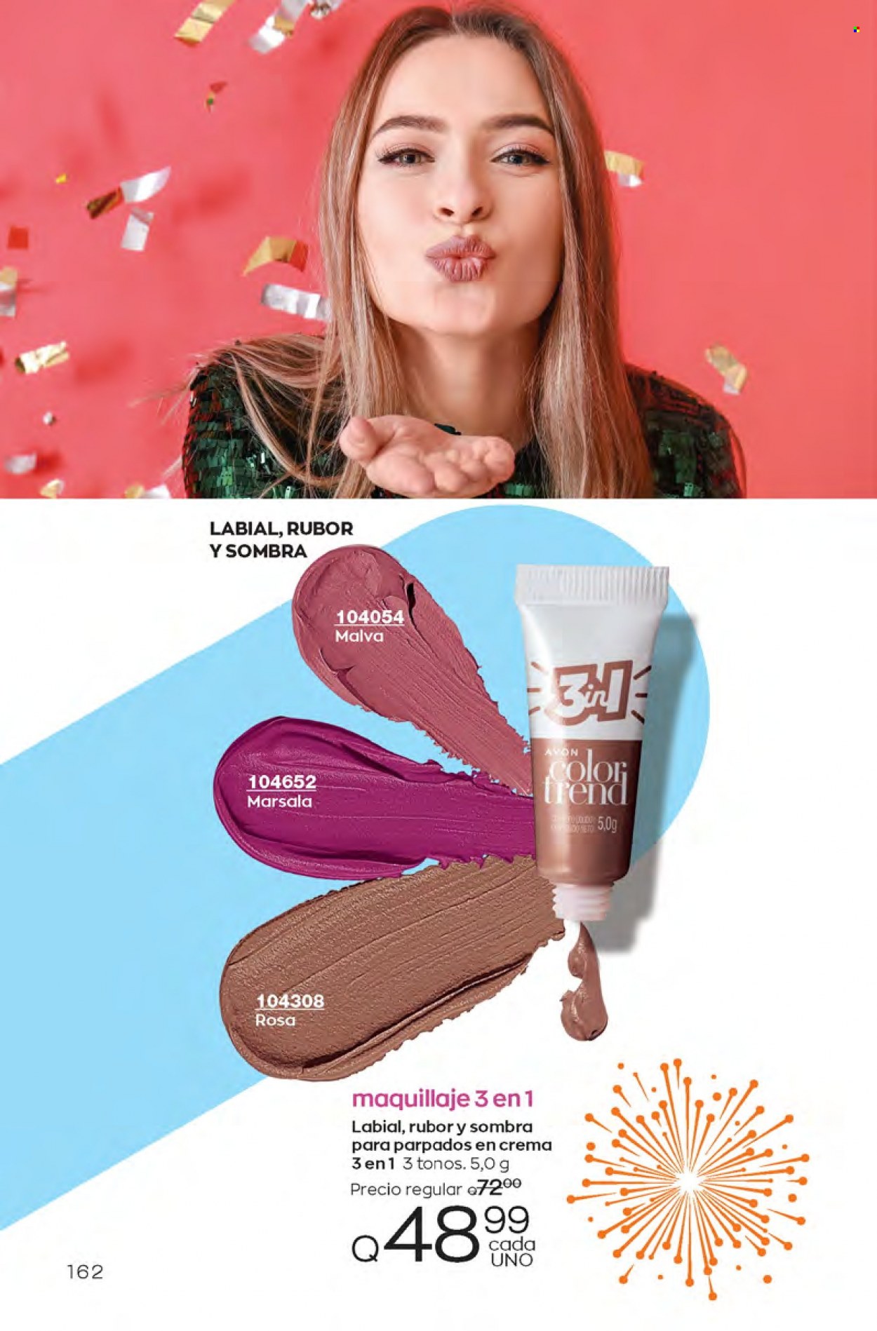 Catálogo Avon. Página 162