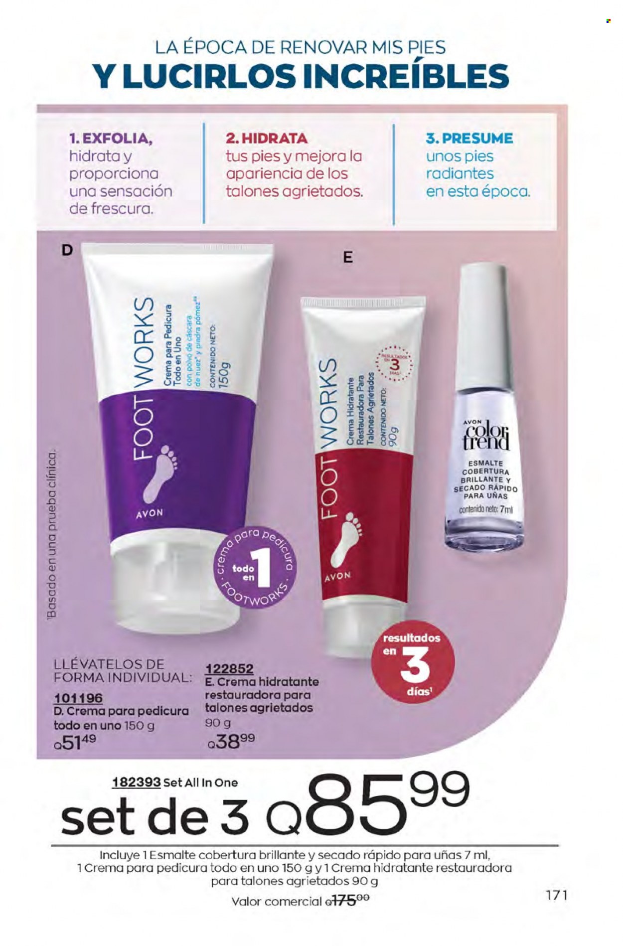 Catálogo Avon. Página 171