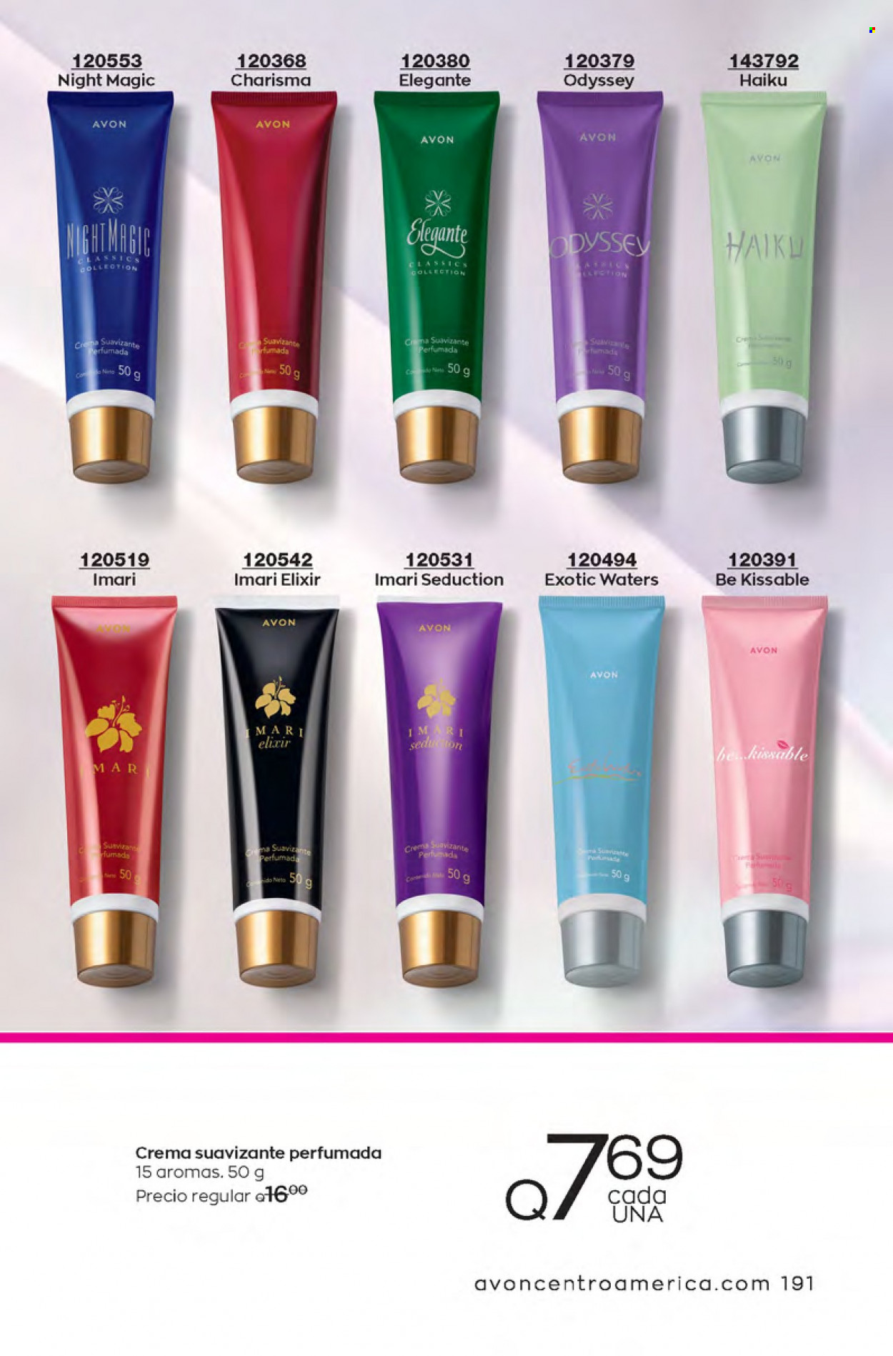 Catálogo Avon. Página 191