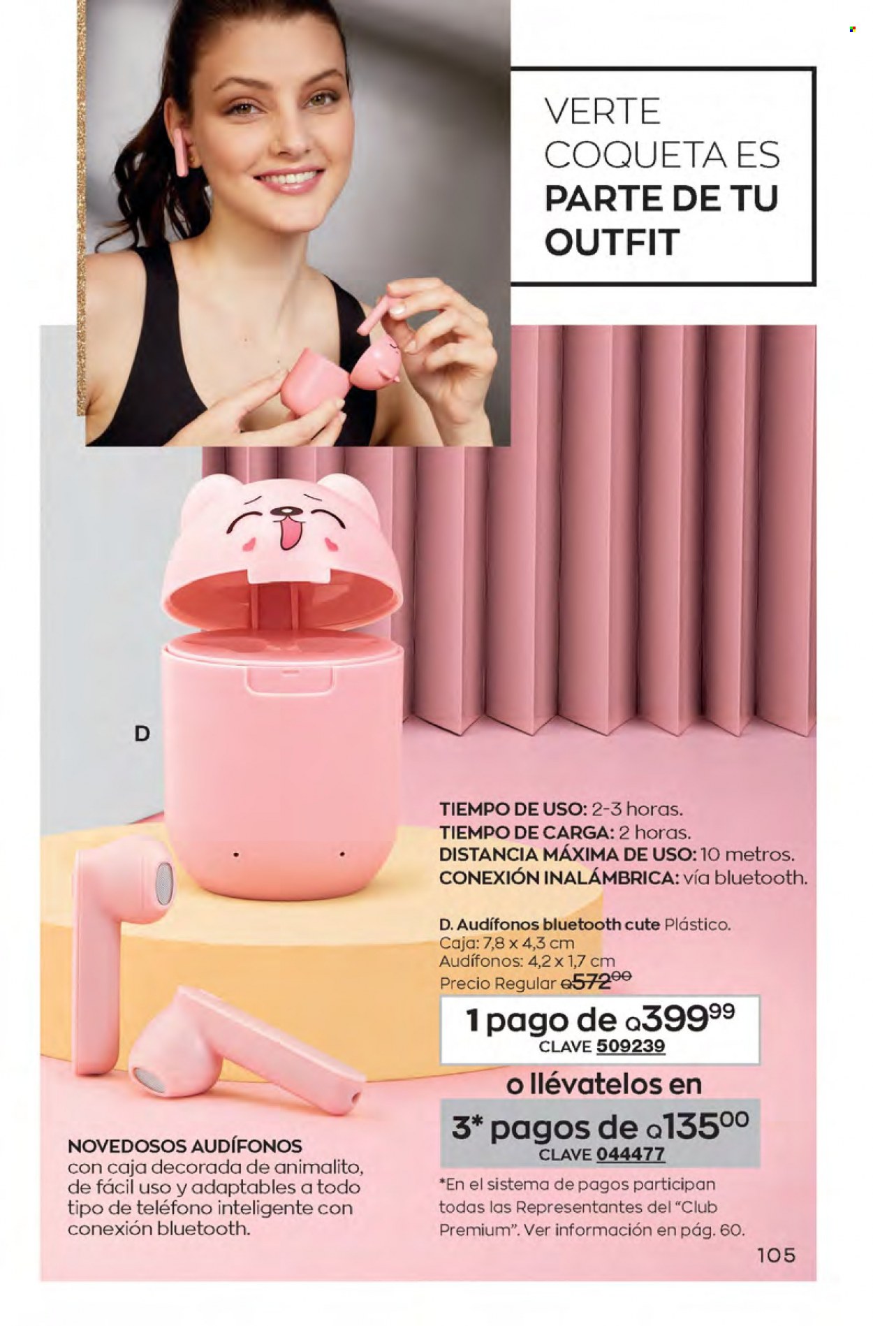 Catálogo Avon. Página 105