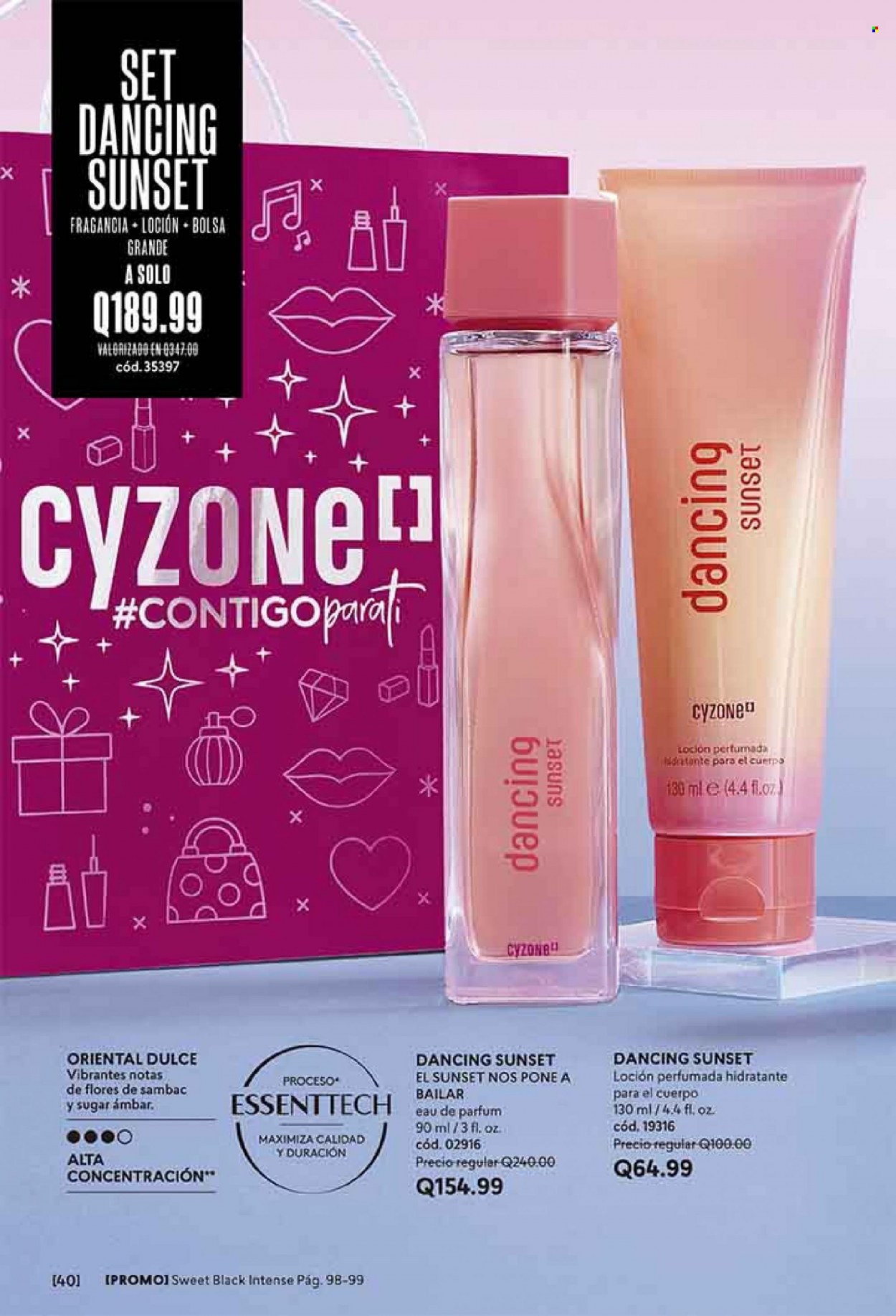 Catálogo Cyzone. Página 40