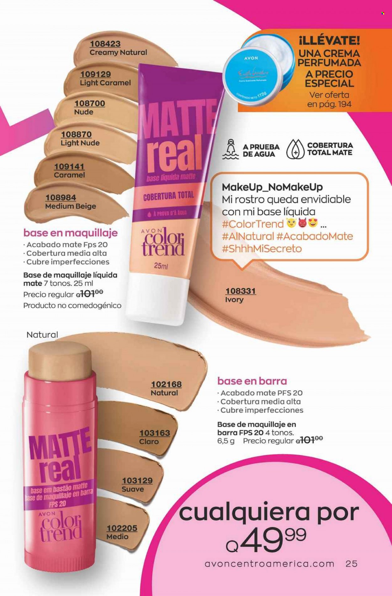 Catálogo Avon. Página 25