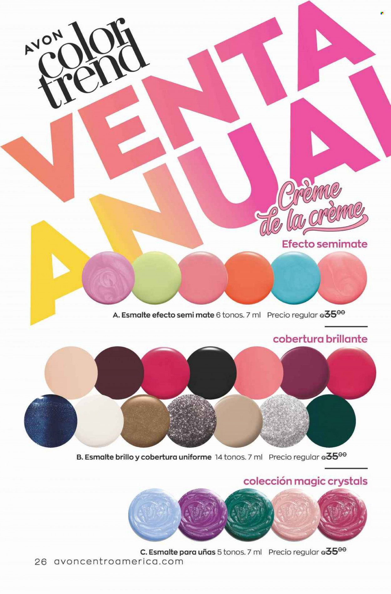 Catálogo Avon. Página 26