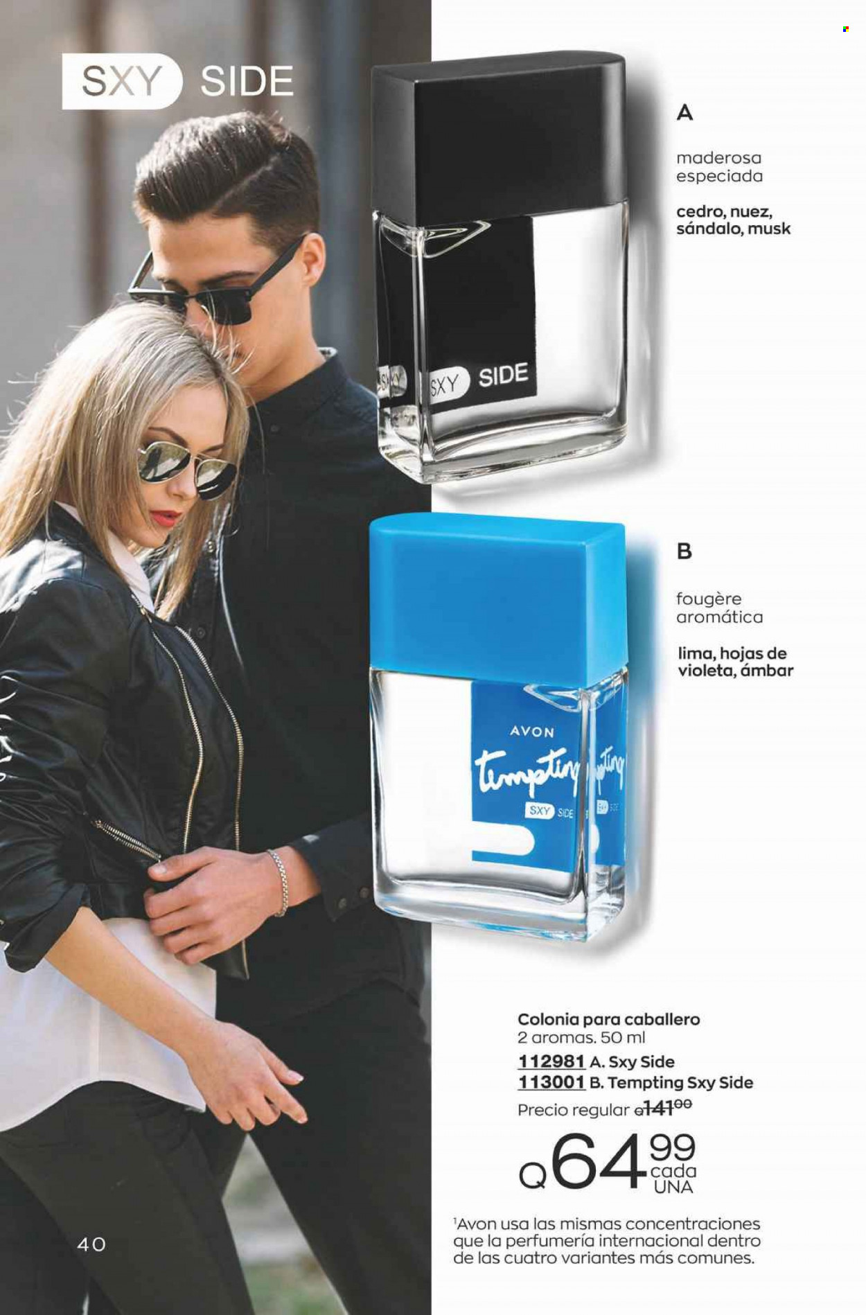 Catálogo Avon. Página 40