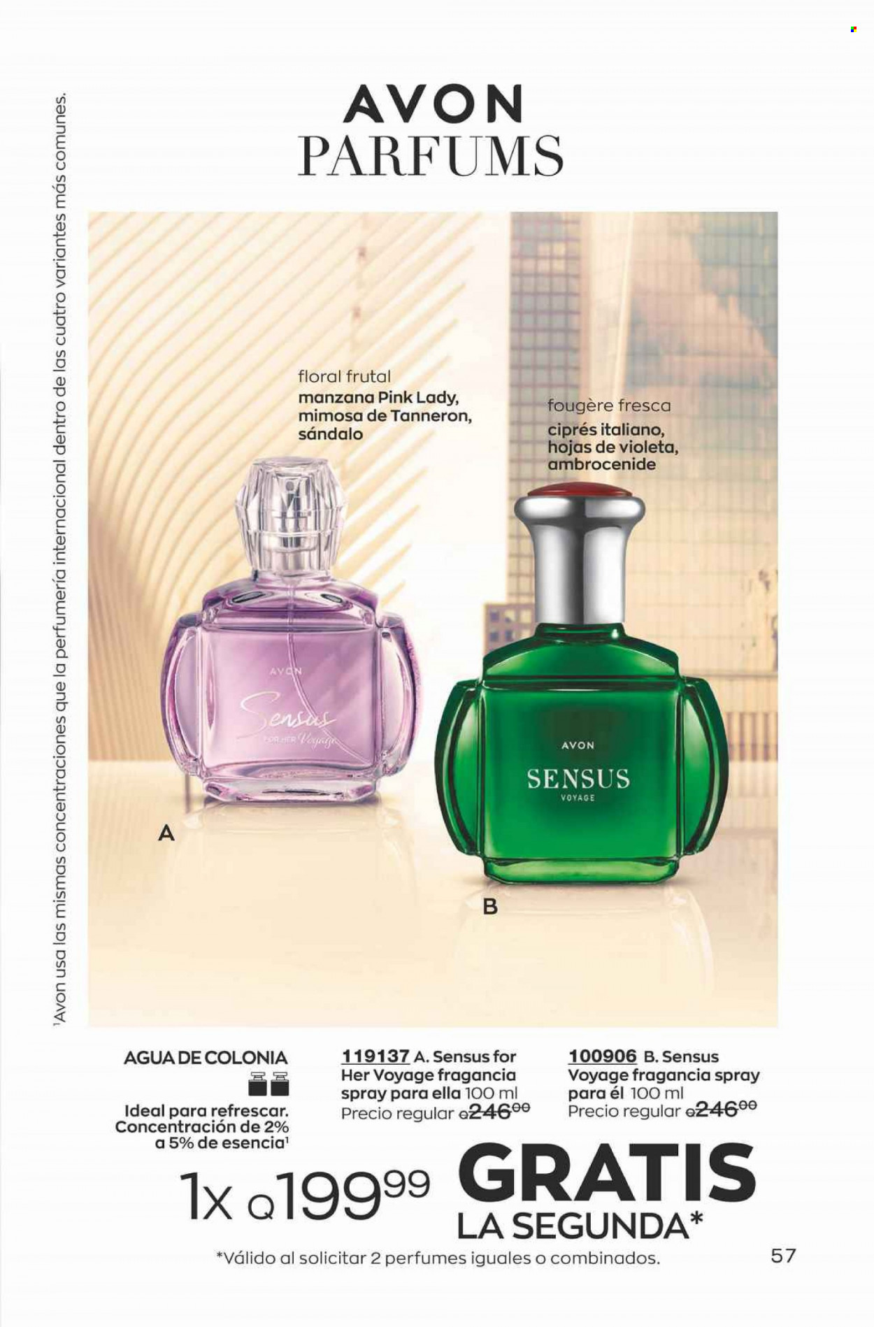 Catálogo Avon. Página 57