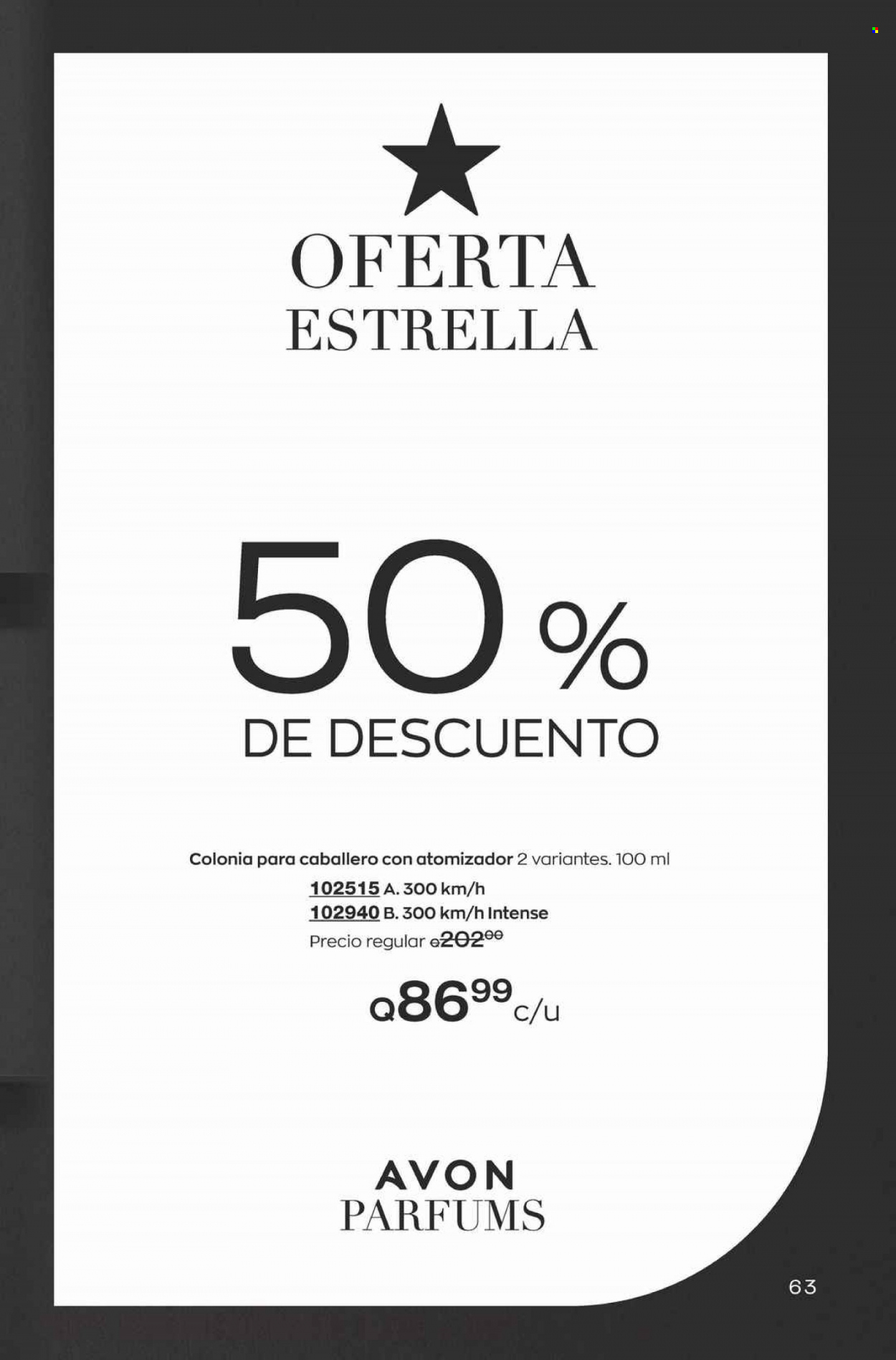 Catálogo Avon. Página 63