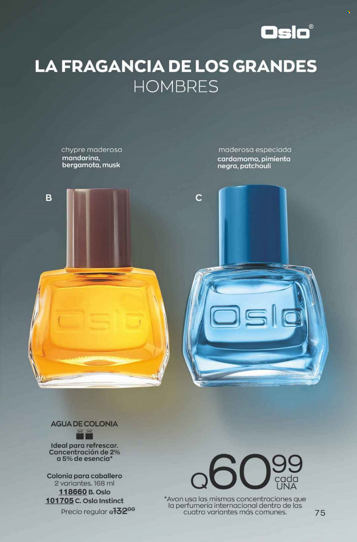 Catálogo Avon. Página 75