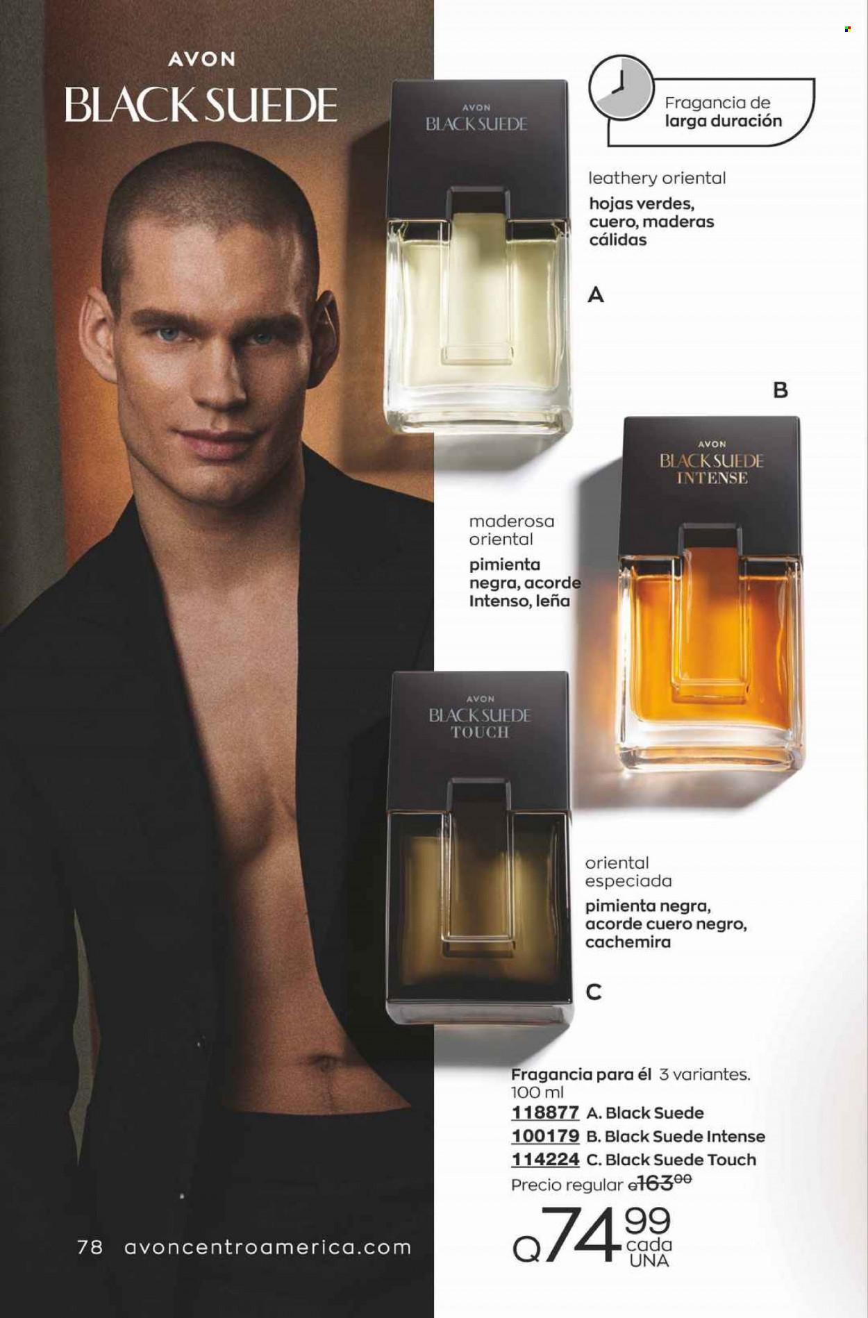 Catálogo Avon. Página 78