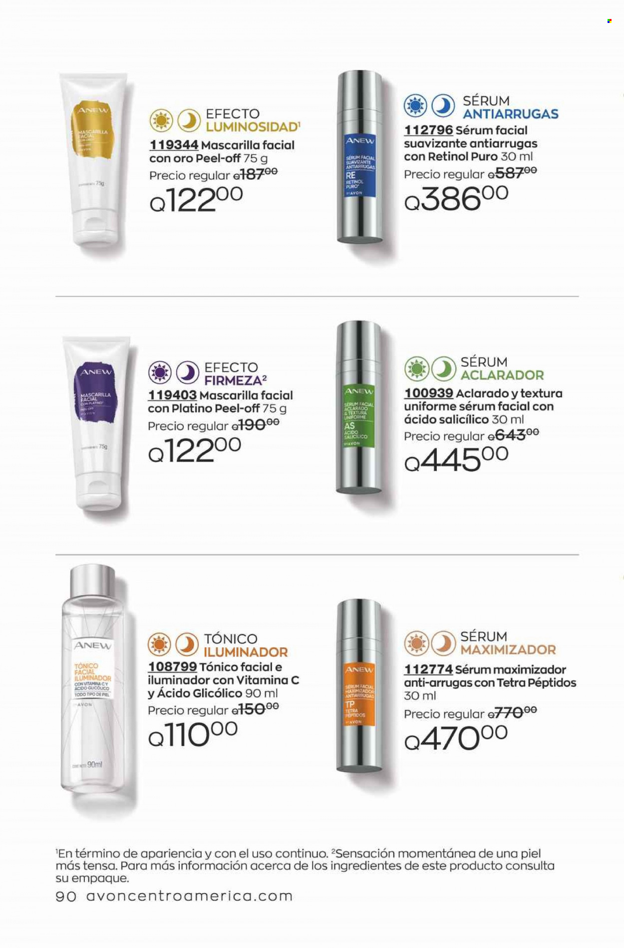Catálogo Avon. Página 90